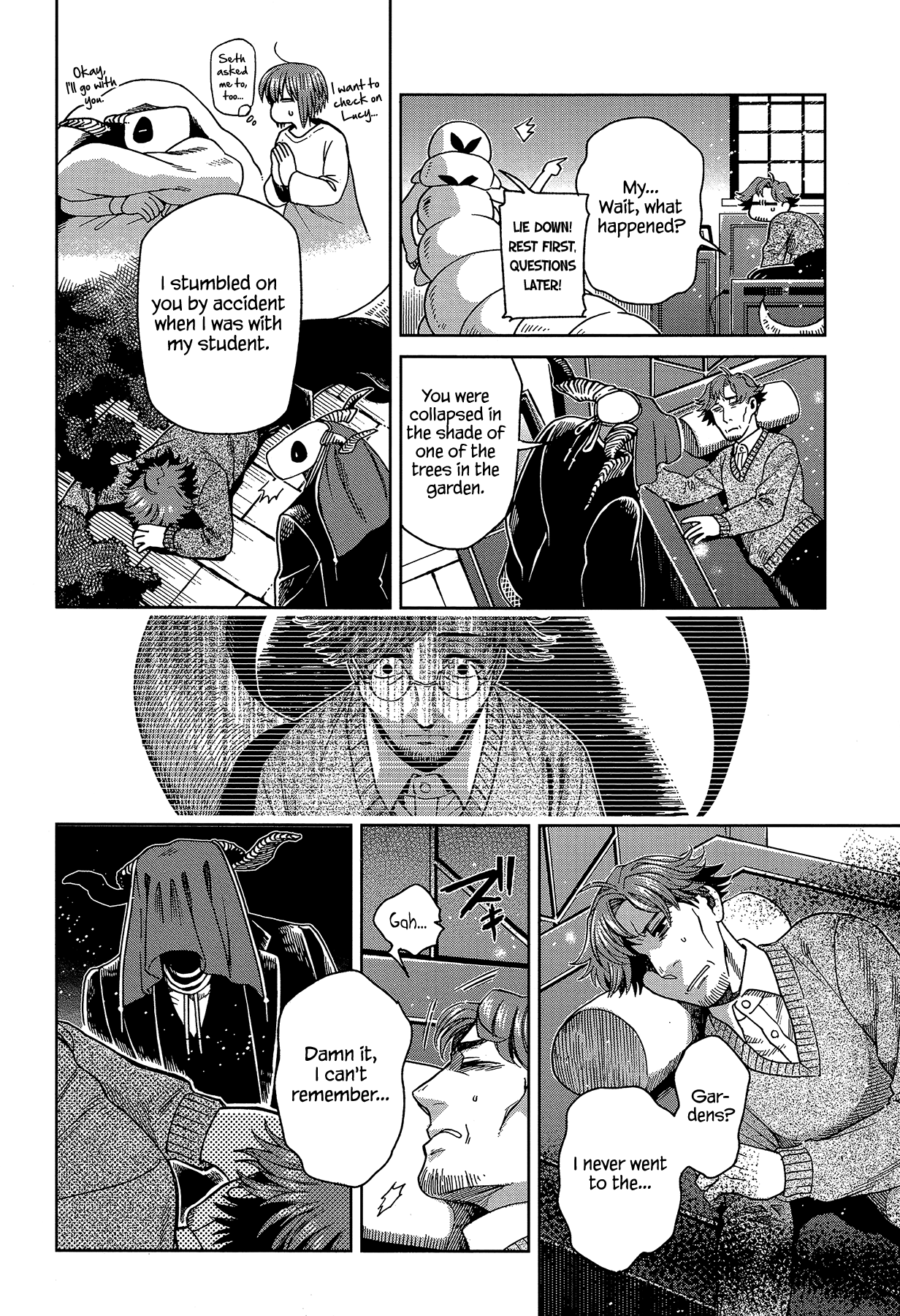 Mahou Tsukai no Yome Chapter 64 page 12 - Chapter 64: Conscience does make cowards of us all III