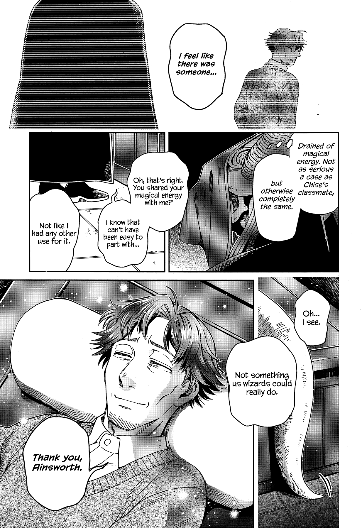 Mahou Tsukai no Yome Chapter 64 page 13 - Chapter 64: Conscience does make cowards of us all III