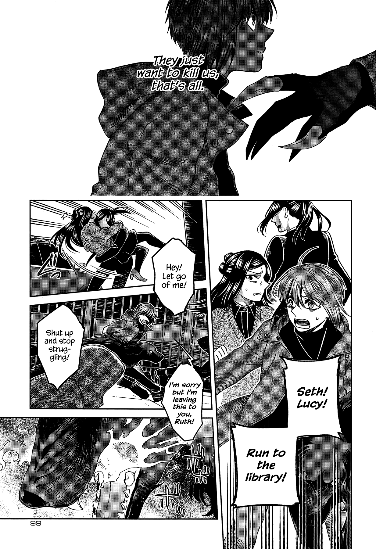 Mahou Tsukai no Yome Chapter 64 page 23 - Chapter 64: Conscience does make cowards of us all III