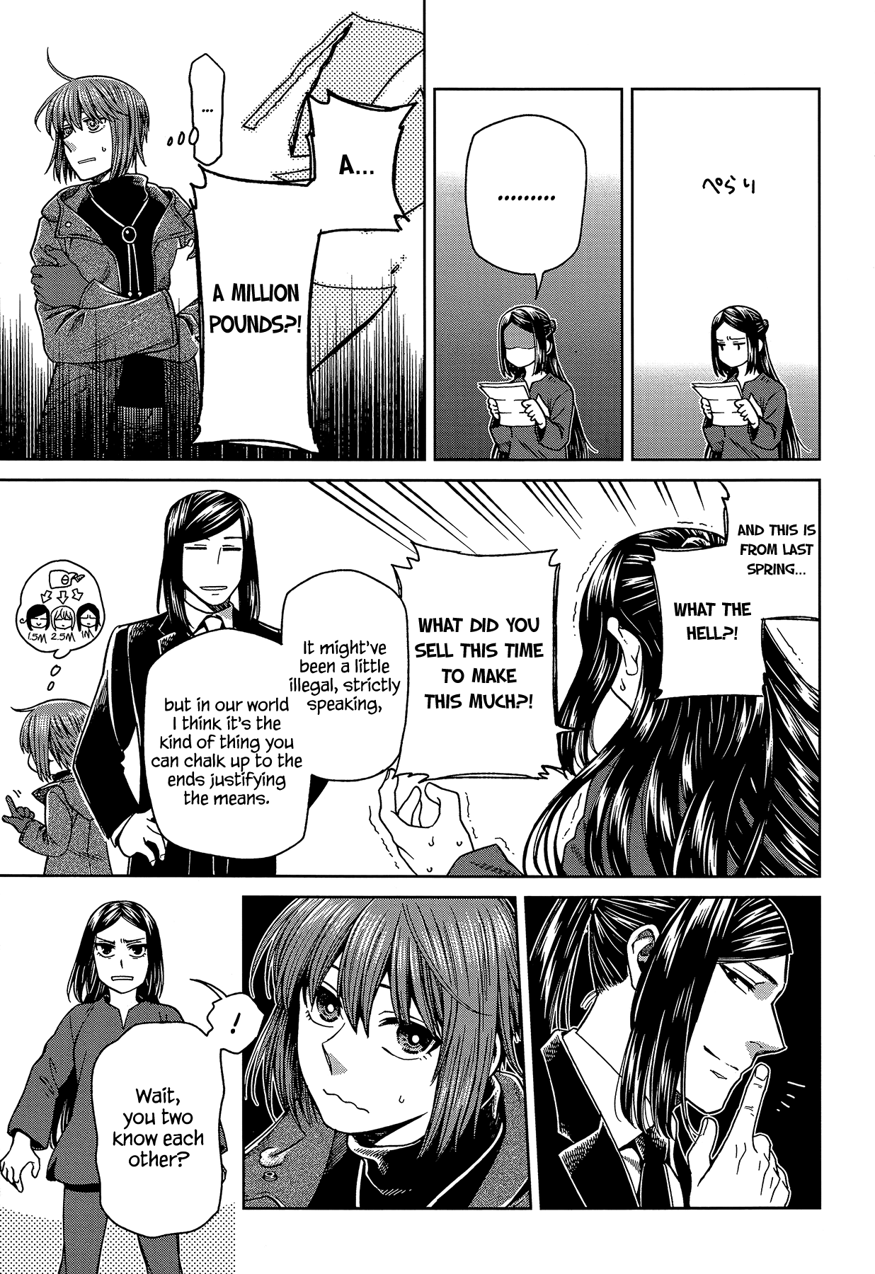 Mahou Tsukai no Yome Chapter 64 page 7 - Chapter 64: Conscience does make cowards of us all III