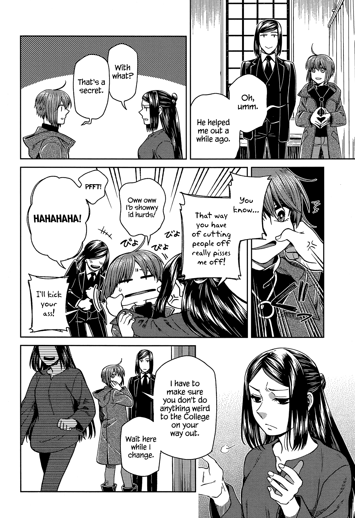 Mahou Tsukai no Yome Chapter 64 page 8 - Chapter 64: Conscience does make cowards of us all III