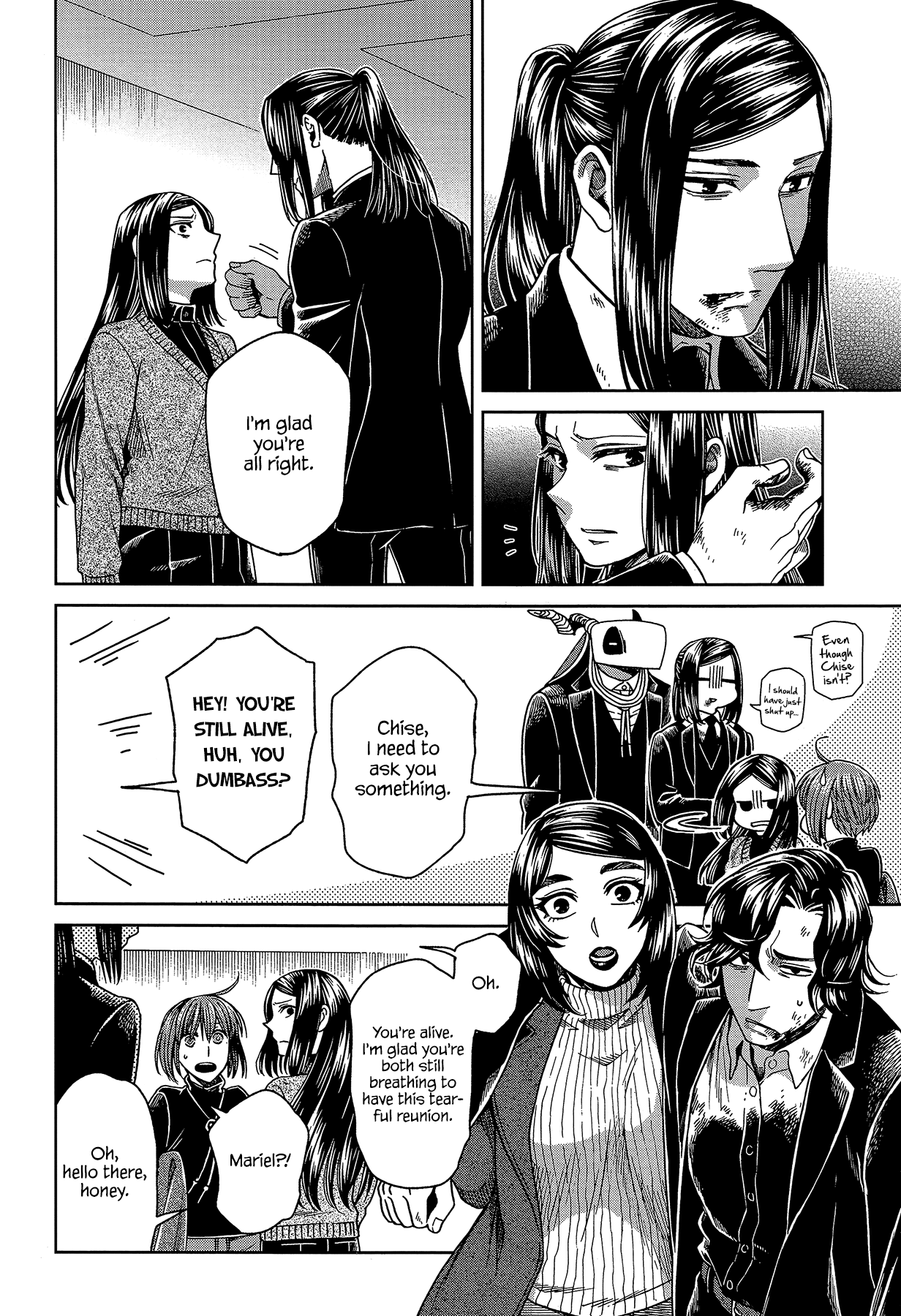 Mahou Tsukai no Yome Chapter 65 page 16 - Chapter 65: Conscience does make cowards of us all IV