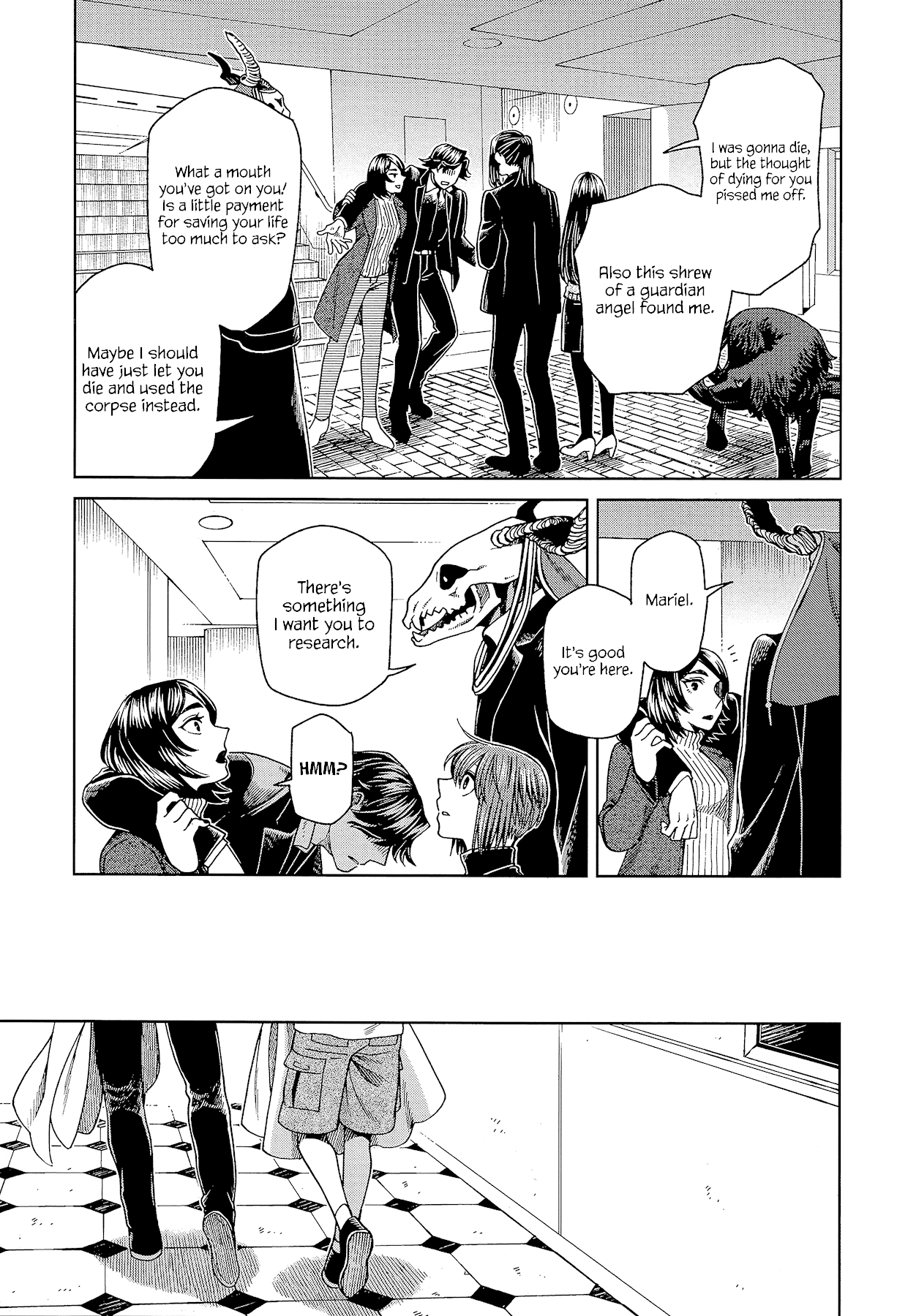 Mahou Tsukai no Yome Chapter 65 page 17 - Chapter 65: Conscience does make cowards of us all IV