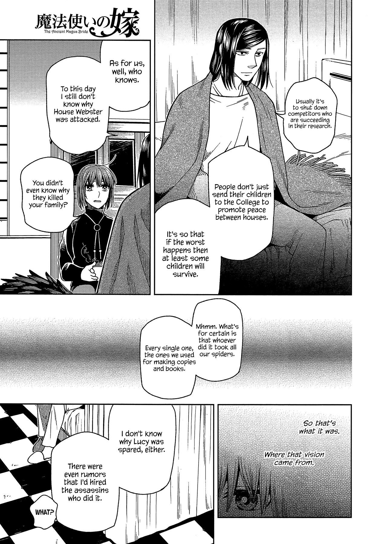 Mahou Tsukai no Yome Chapter 65 page 27 - Chapter 65: Conscience does make cowards of us all IV