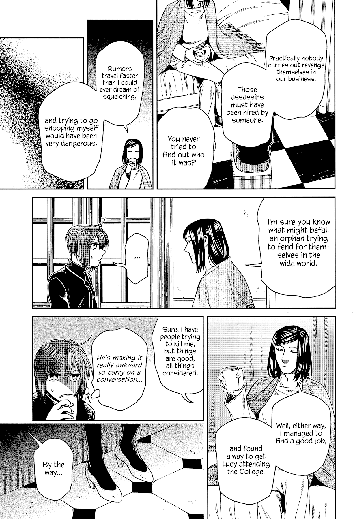 Mahou Tsukai no Yome Chapter 65 page 29 - Chapter 65: Conscience does make cowards of us all IV
