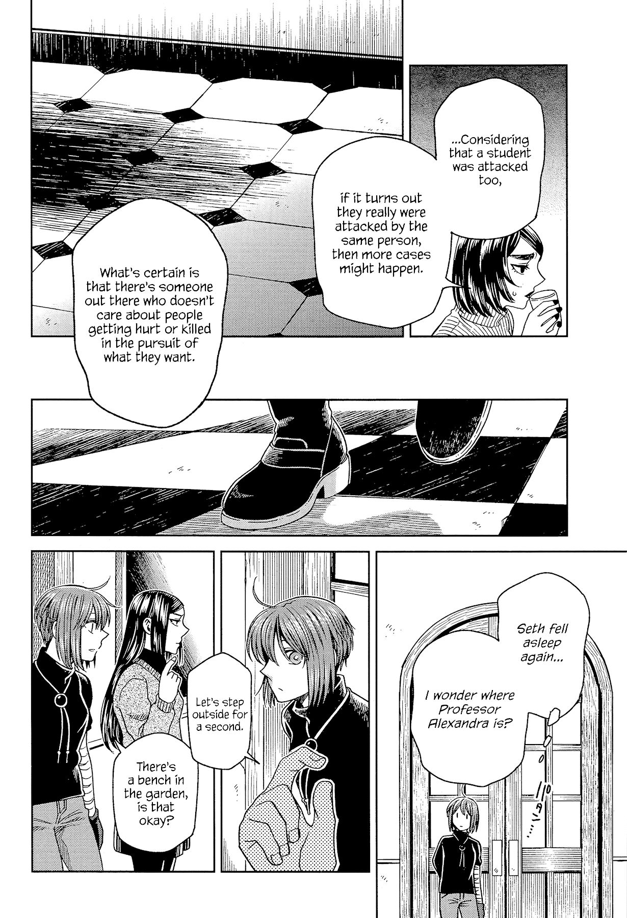 Mahou Tsukai no Yome Chapter 65 page 38 - Chapter 65: Conscience does make cowards of us all IV
