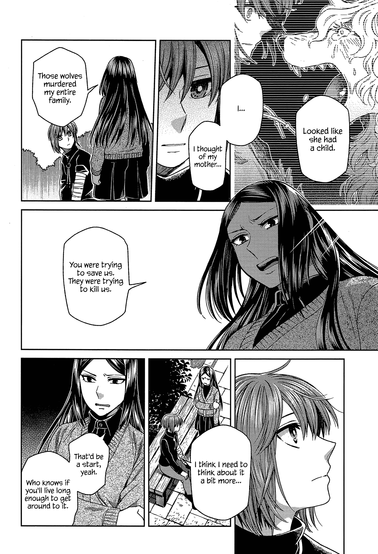 Mahou Tsukai no Yome Chapter 65 page 40 - Chapter 65: Conscience does make cowards of us all IV