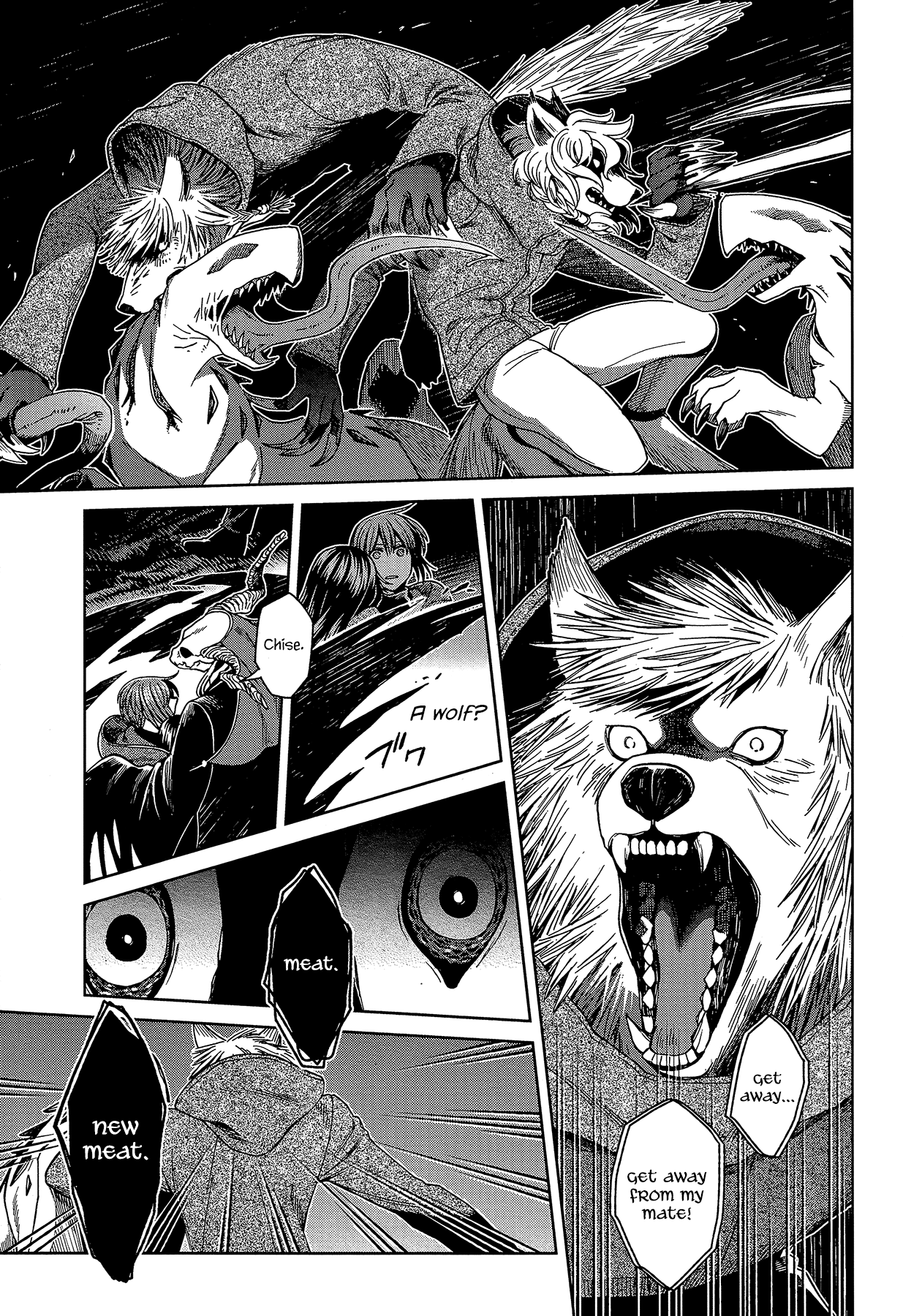 Mahou Tsukai no Yome Chapter 65 page 7 - Chapter 65: Conscience does make cowards of us all IV