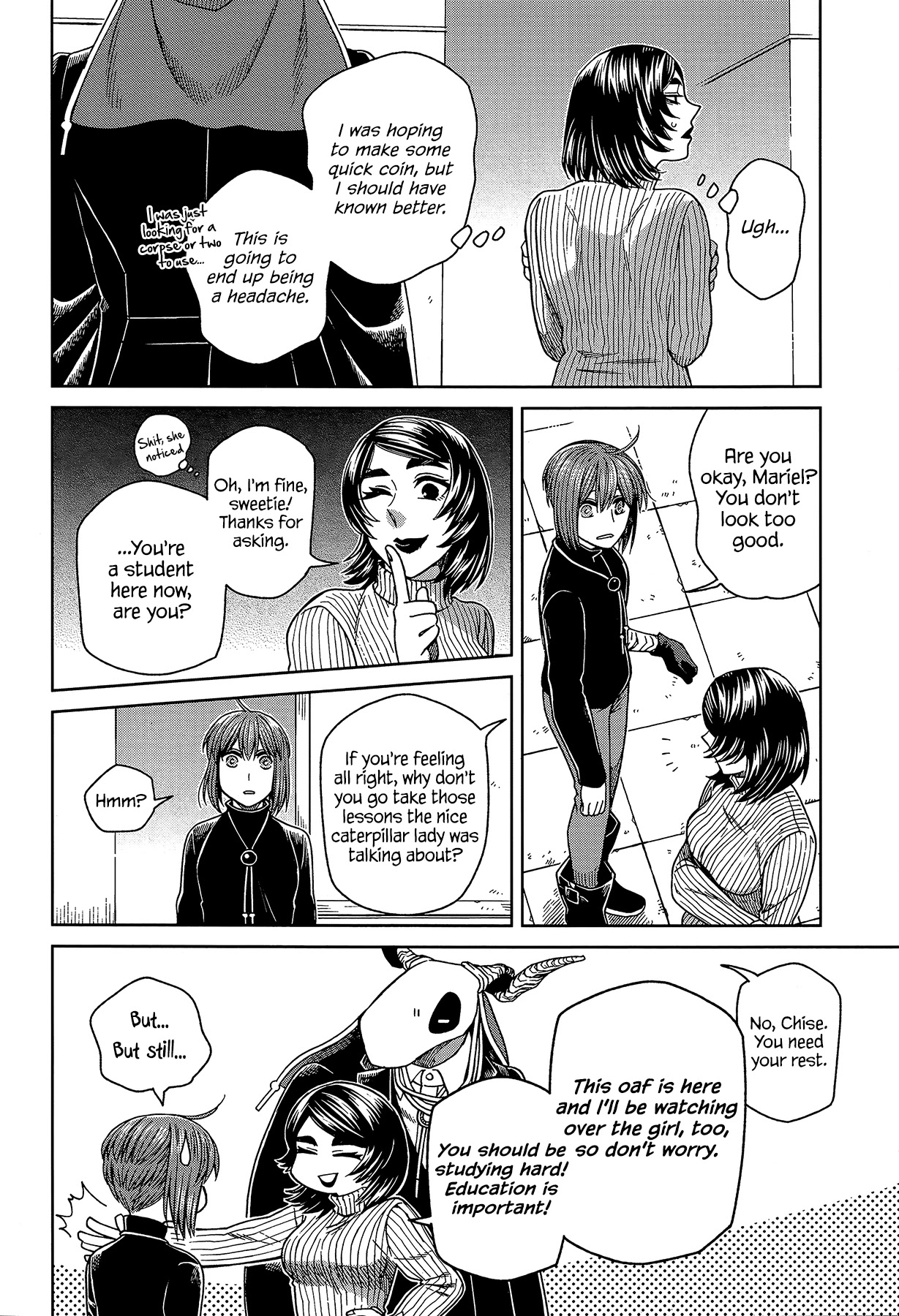 Mahou Tsukai no Yome Chapter 66 page 10 - Chapter 66: A small leak will sink a great ship I