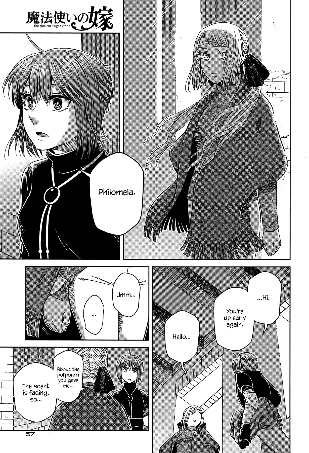 Mahou Tsukai no Yome Chapter 66 page 13 - Chapter 66: A small leak will sink a great ship I