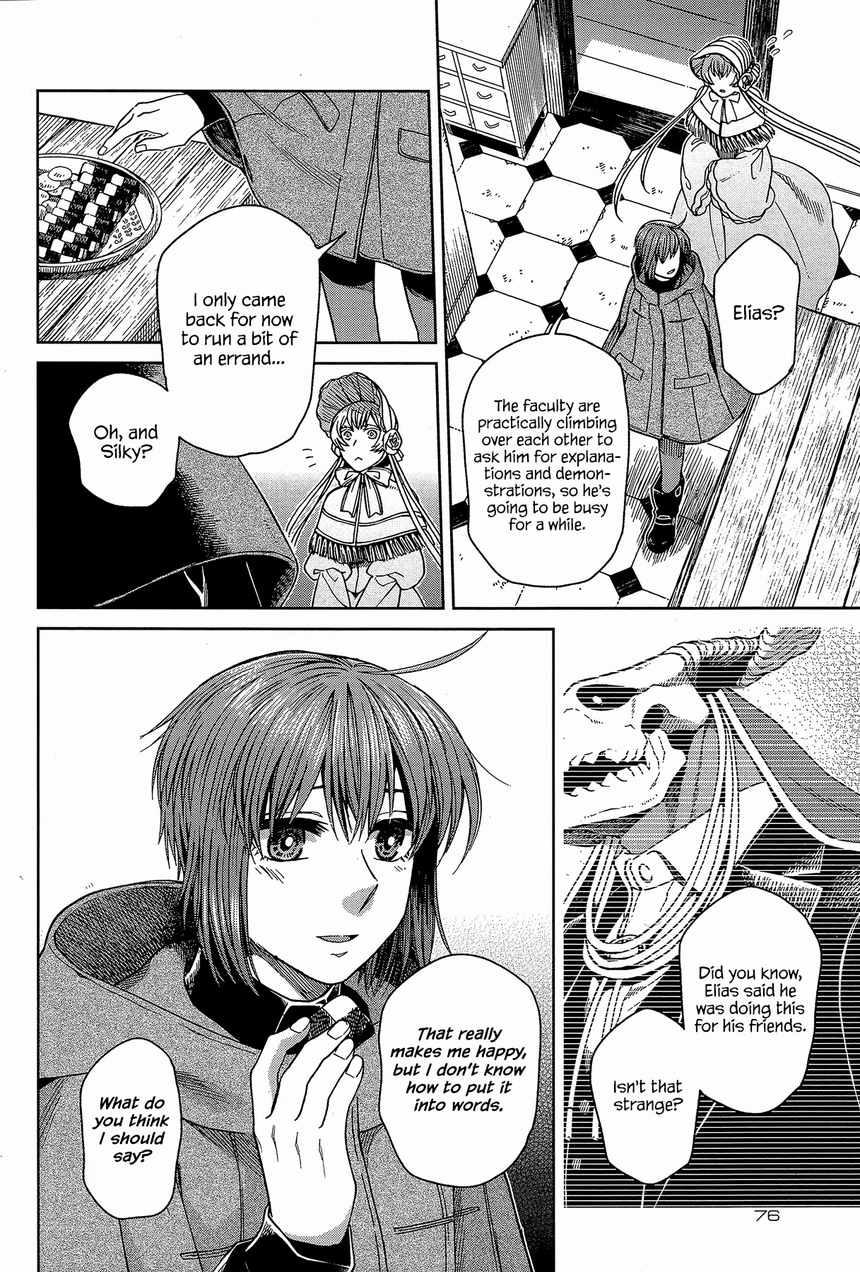 Mahou Tsukai no Yome Chapter 66 page 32 - Chapter 66: A small leak will sink a great ship I