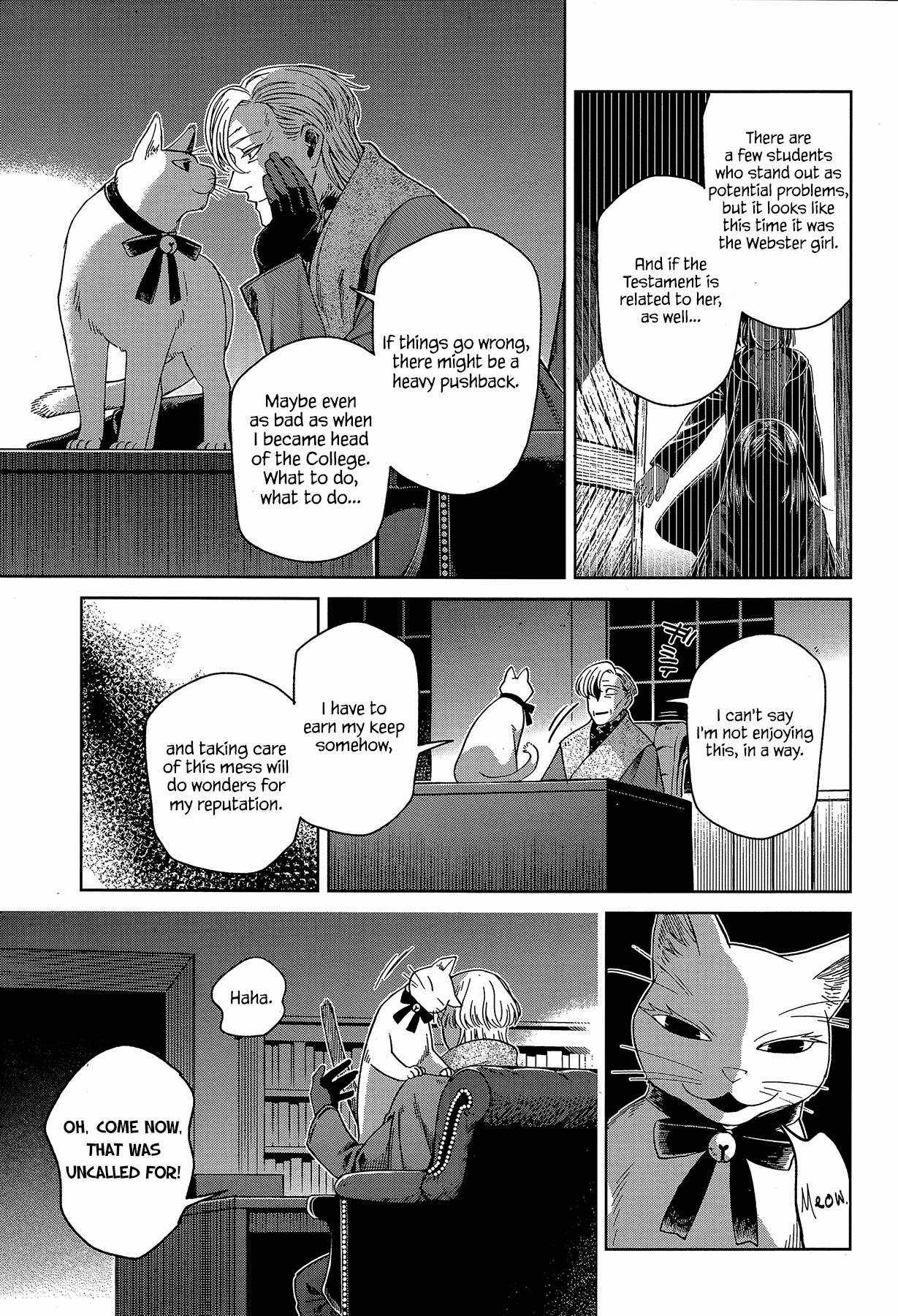 Mahou Tsukai no Yome Chapter 66 page 35 - Chapter 66: A small leak will sink a great ship I