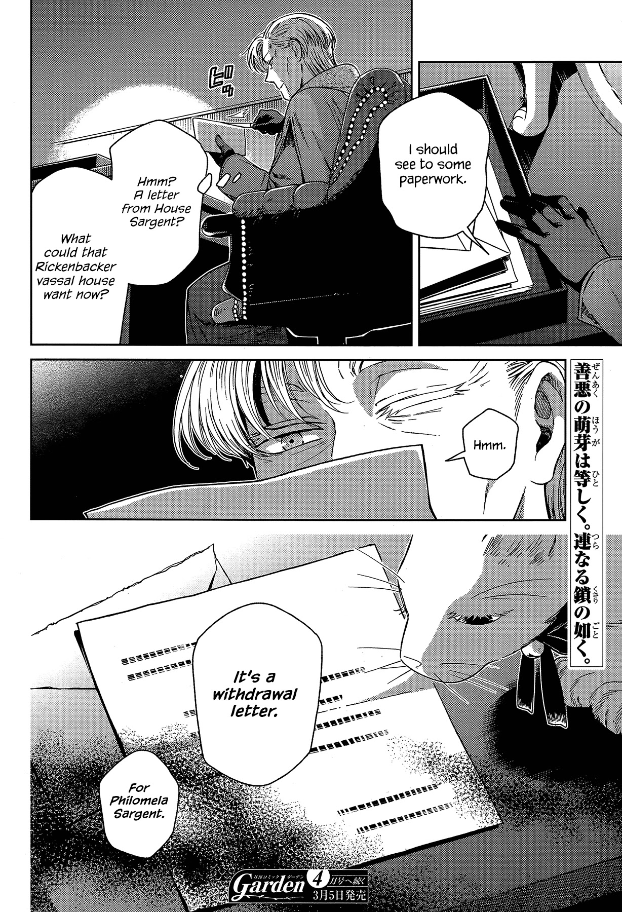 Mahou Tsukai no Yome Chapter 66 page 36 - Chapter 66: A small leak will sink a great ship I