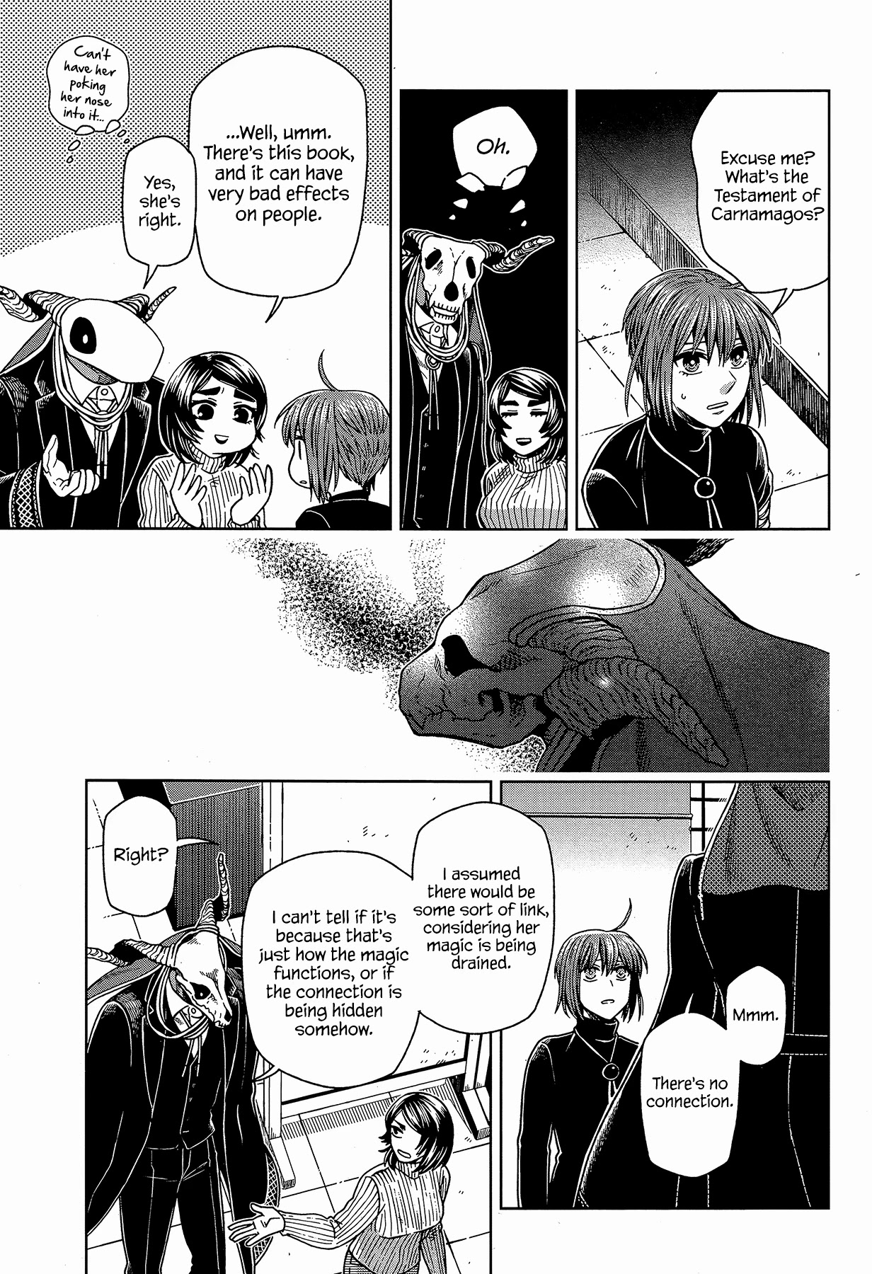 Mahou Tsukai no Yome Chapter 66 page 5 - Chapter 66: A small leak will sink a great ship I