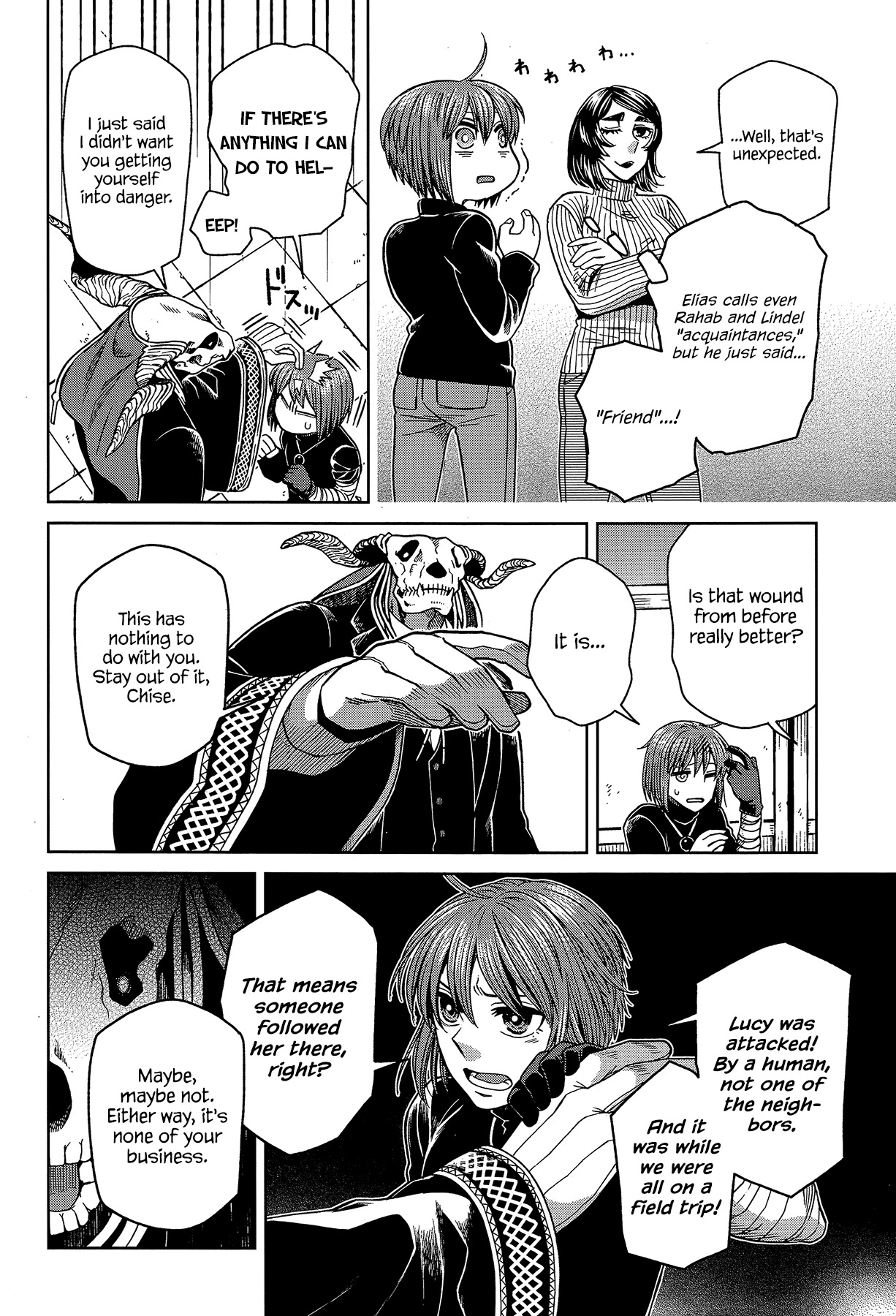 Mahou Tsukai no Yome Chapter 66 page 8 - Chapter 66: A small leak will sink a great ship I