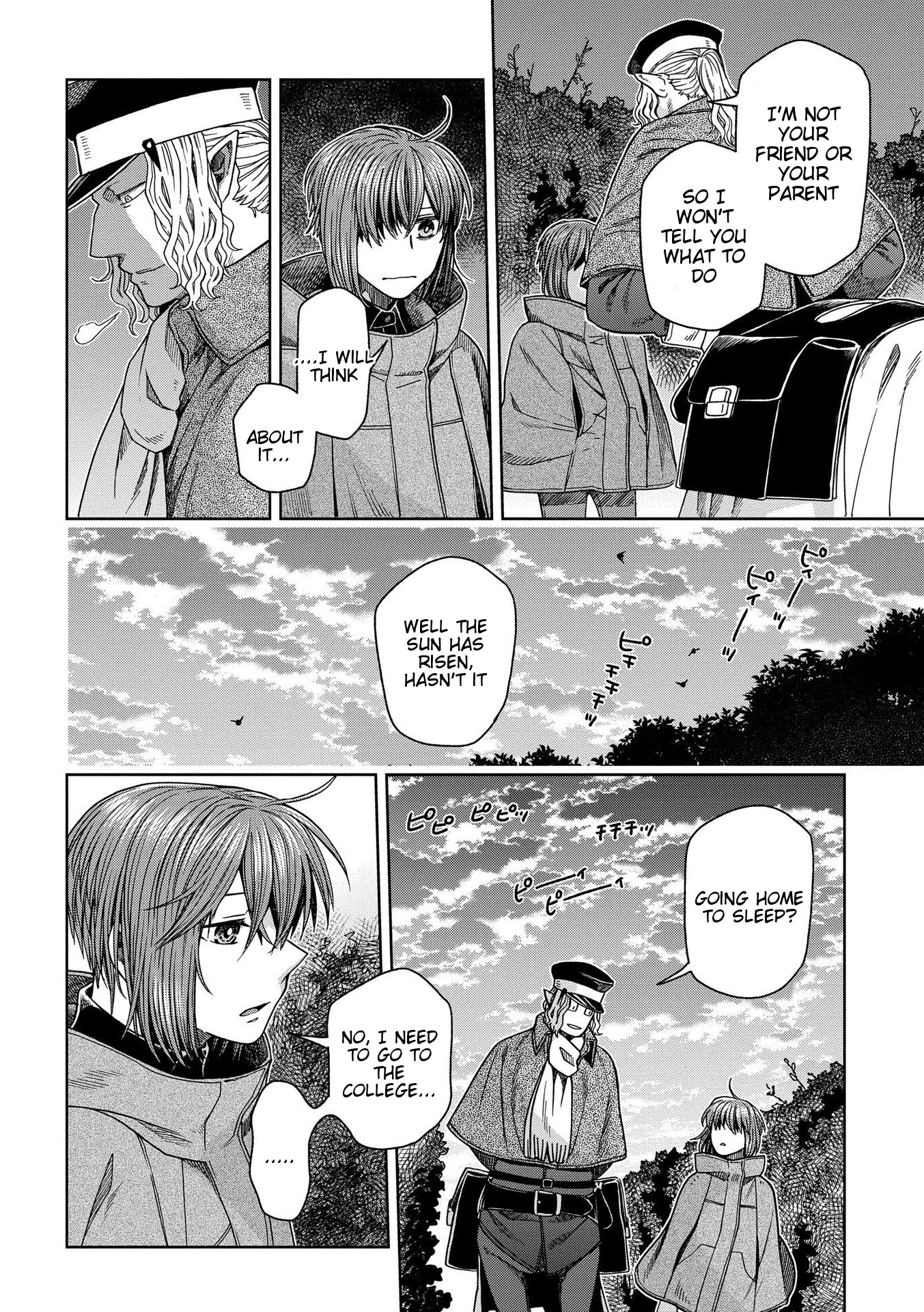 Mahou Tsukai no Yome Chapter 67 page 14 - Chapter 67: A small leak will sink a great ship. II