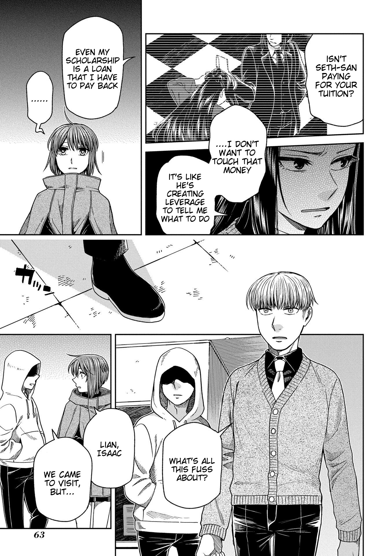 Mahou Tsukai no Yome Chapter 67 page 23 - Chapter 67: A small leak will sink a great ship. II