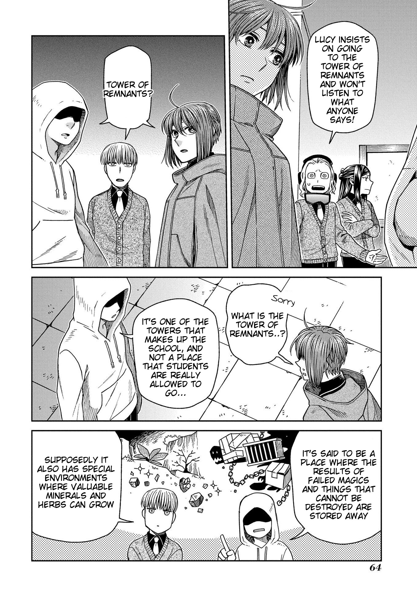 Mahou Tsukai no Yome Chapter 67 page 24 - Chapter 67: A small leak will sink a great ship. II