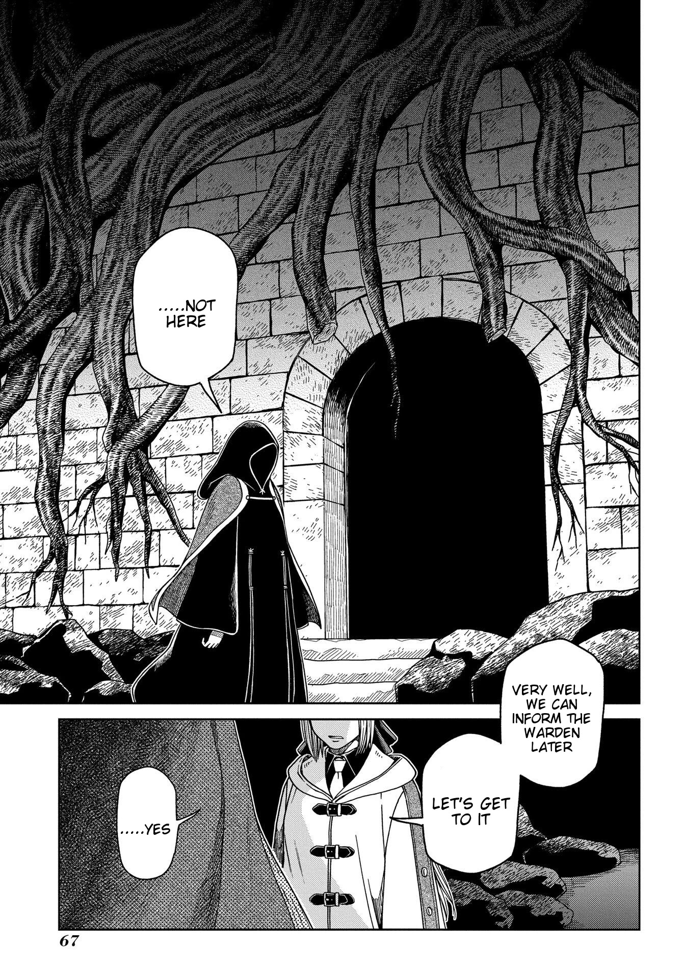 Mahou Tsukai no Yome Chapter 67 page 27 - Chapter 67: A small leak will sink a great ship. II