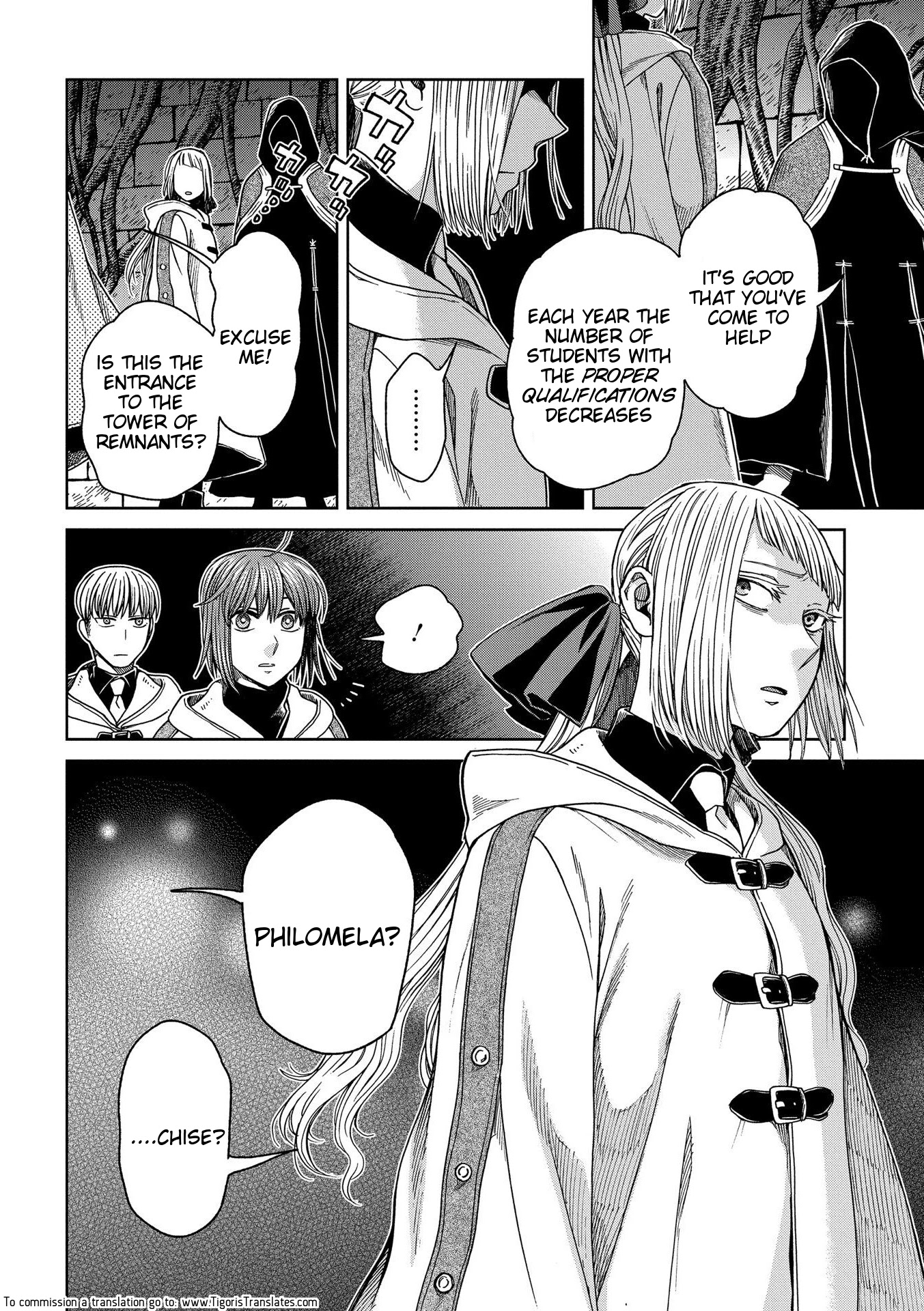 Mahou Tsukai no Yome Chapter 67 page 28 - Chapter 67: A small leak will sink a great ship. II