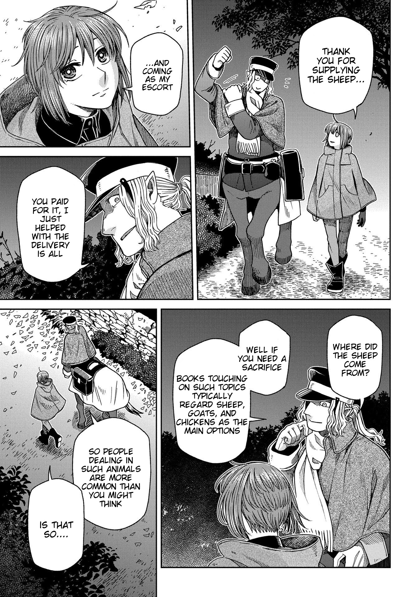 Mahou Tsukai no Yome Chapter 67 page 5 - Chapter 67: A small leak will sink a great ship. II