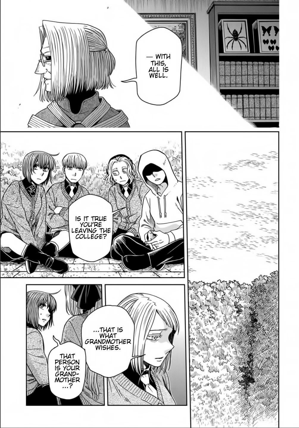 Mahou Tsukai no Yome Chapter 69 page 17 - Chapter 69: A small leak will sink a great ship. IV