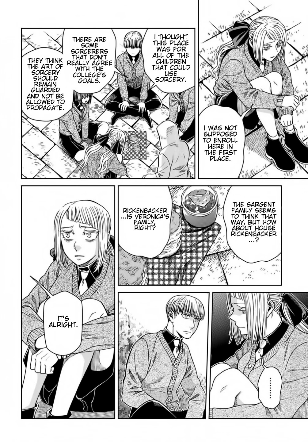 Mahou Tsukai no Yome Chapter 69 page 18 - Chapter 69: A small leak will sink a great ship. IV