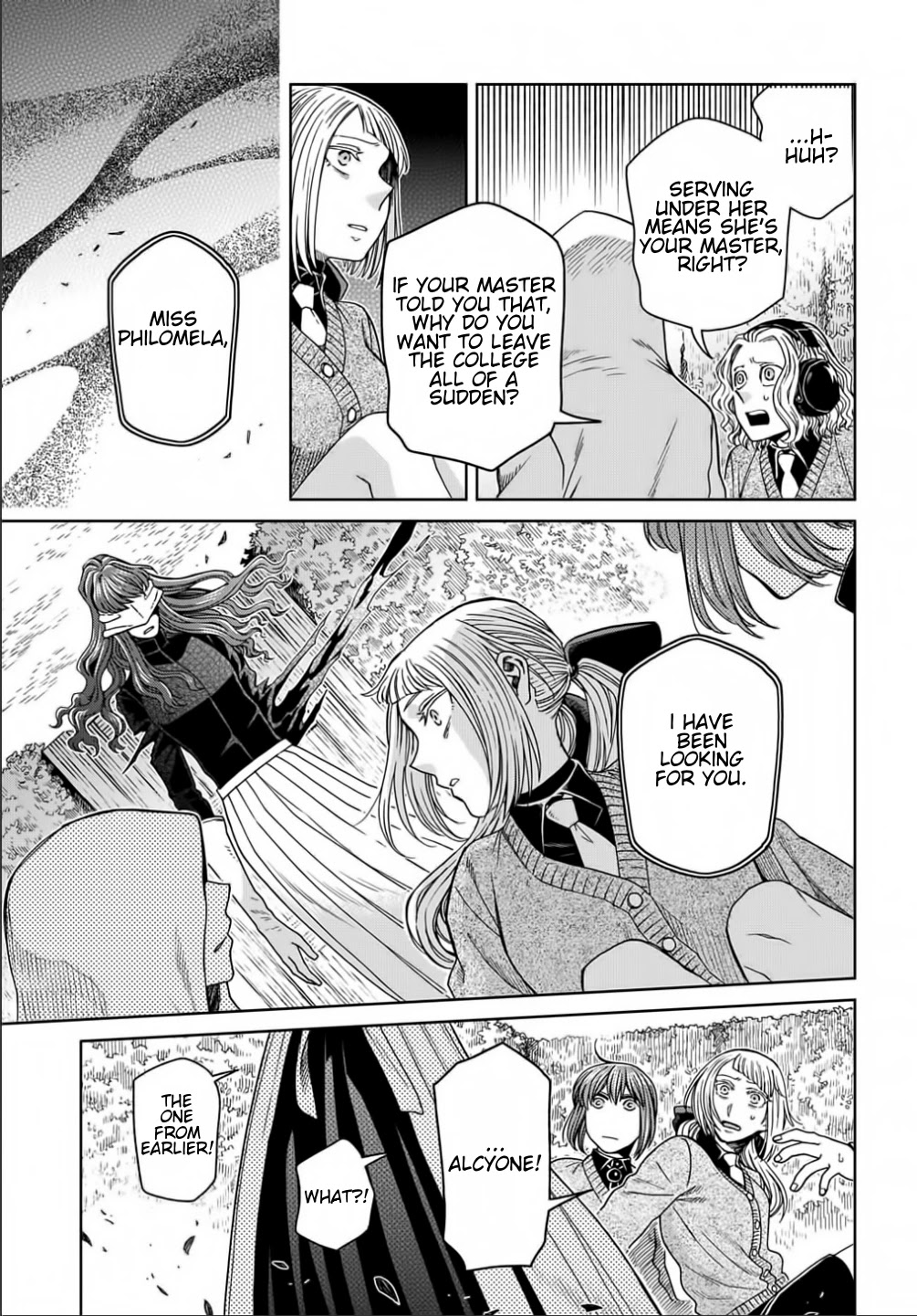 Mahou Tsukai no Yome Chapter 69 page 21 - Chapter 69: A small leak will sink a great ship. IV