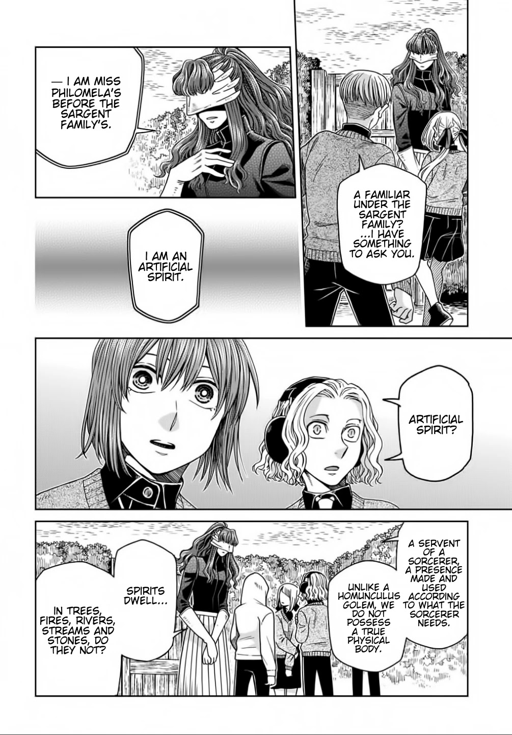 Mahou Tsukai no Yome Chapter 69 page 22 - Chapter 69: A small leak will sink a great ship. IV