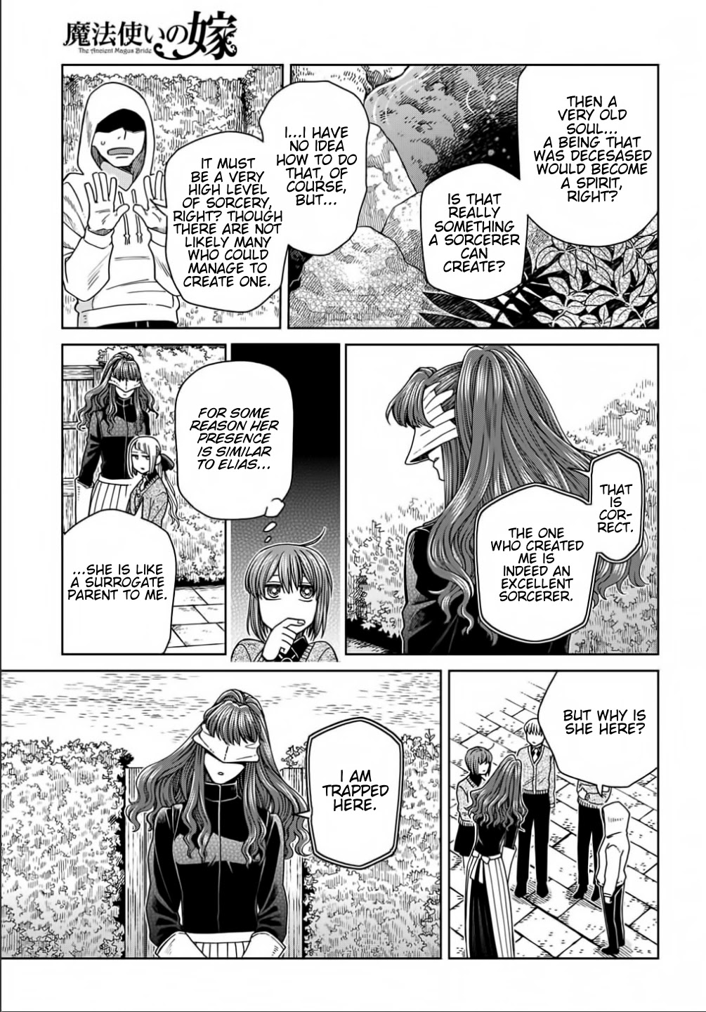 Mahou Tsukai no Yome Chapter 69 page 23 - Chapter 69: A small leak will sink a great ship. IV