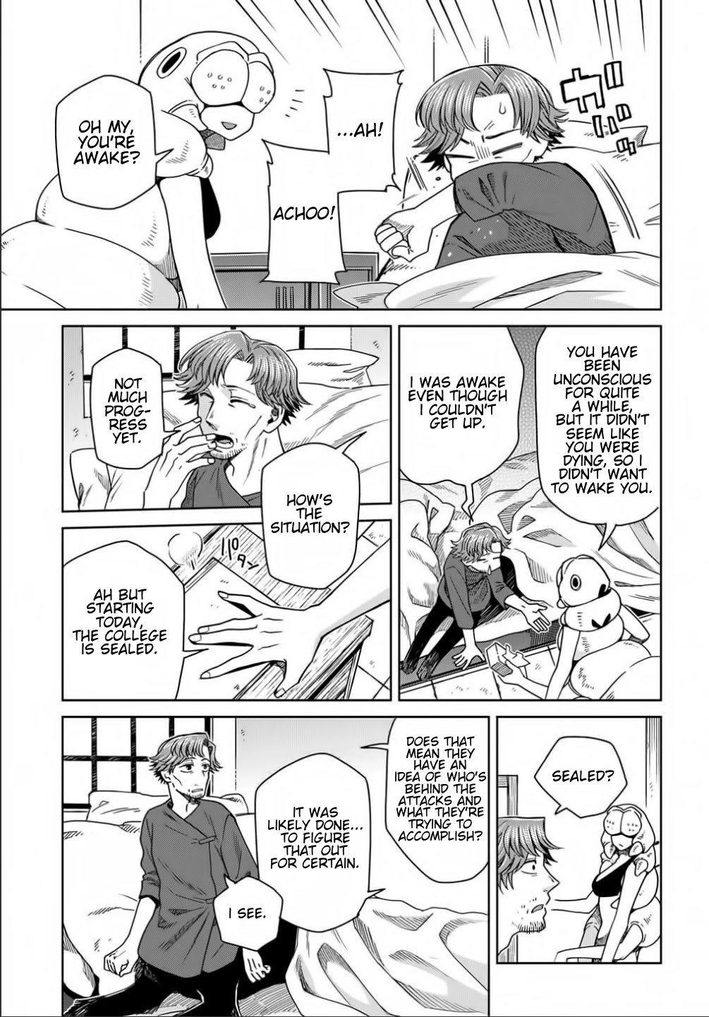 Mahou Tsukai no Yome Chapter 69 page 25 - Chapter 69: A small leak will sink a great ship. IV