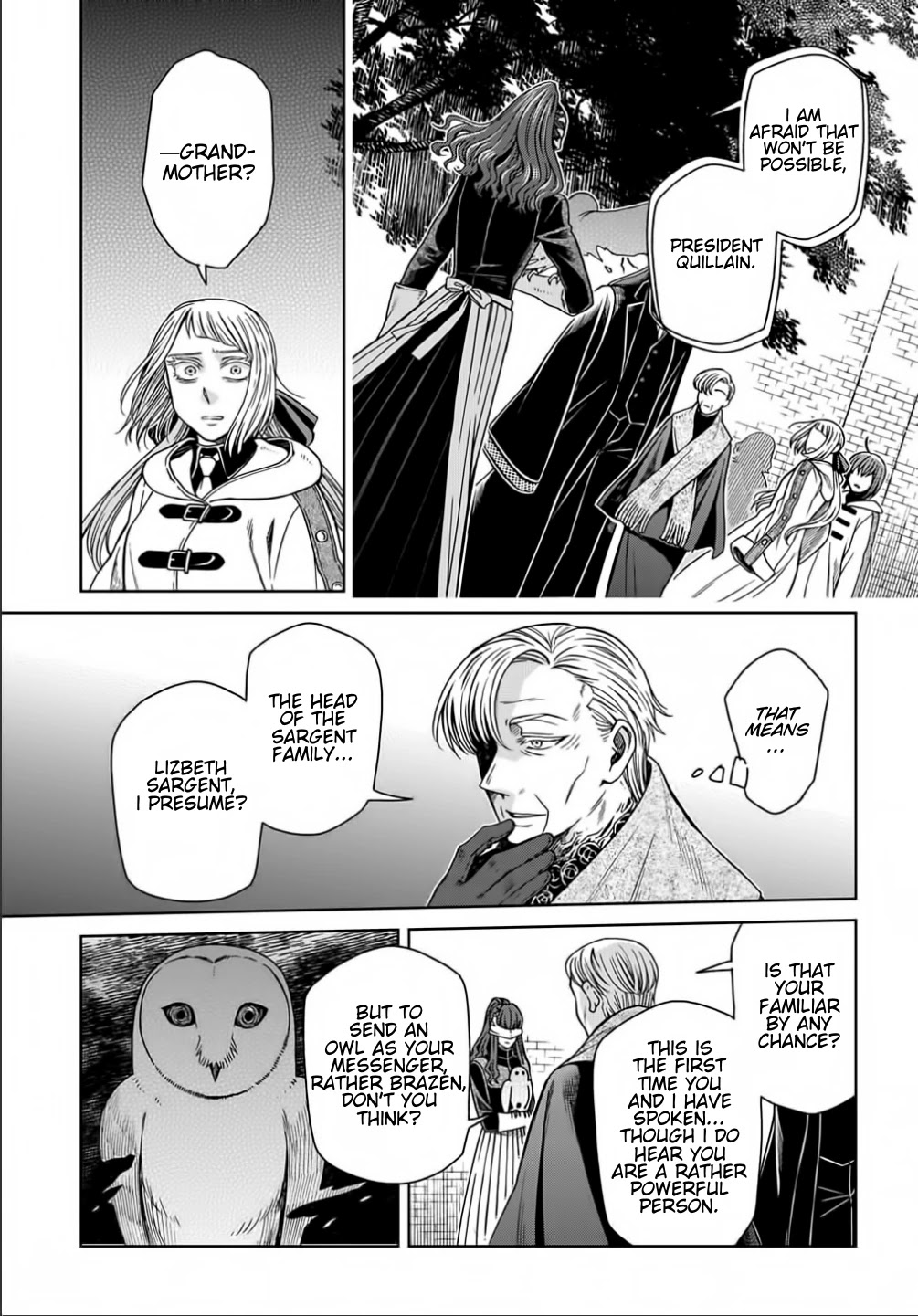 Mahou Tsukai no Yome Chapter 69 page 3 - Chapter 69: A small leak will sink a great ship. IV