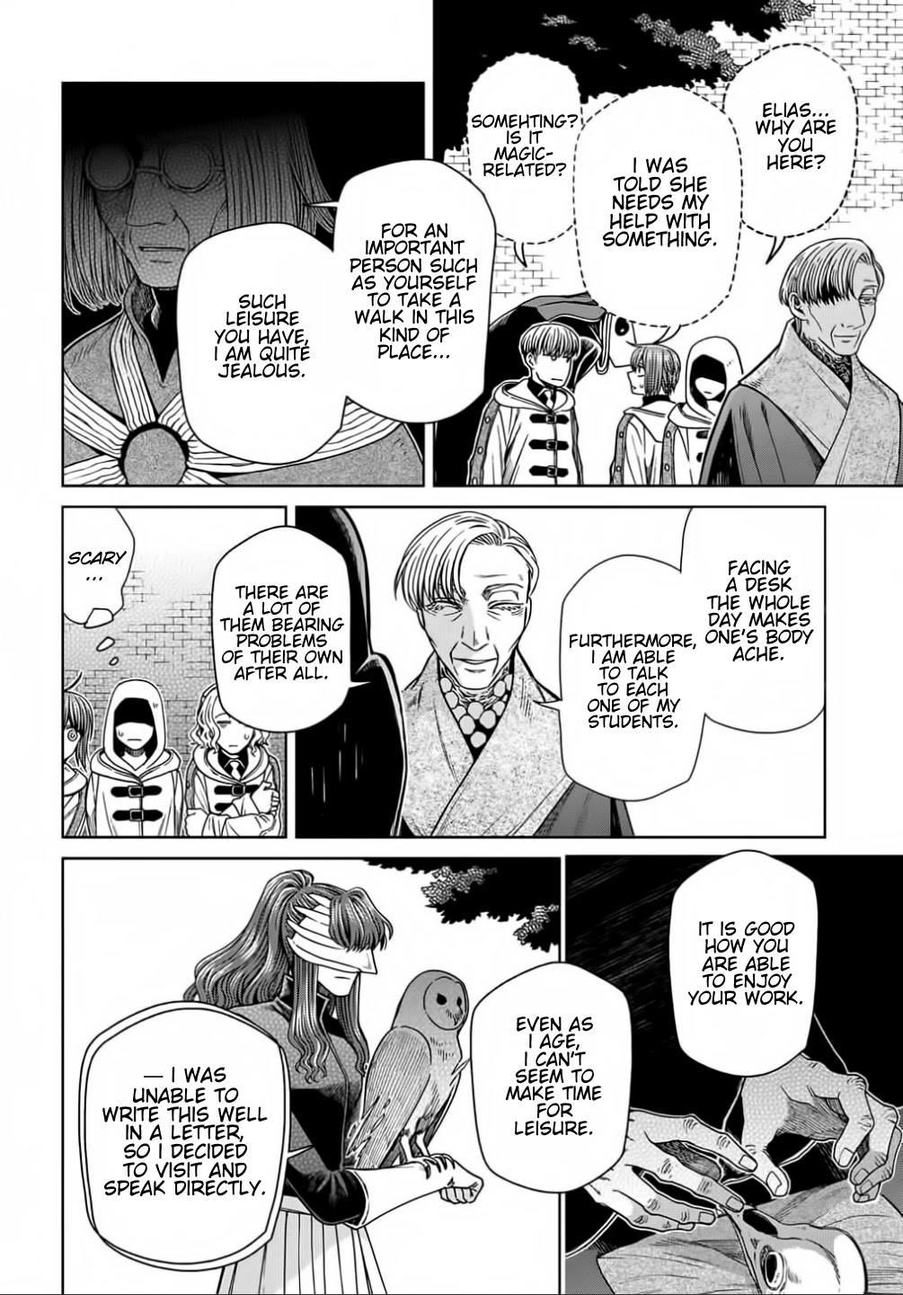 Mahou Tsukai no Yome Chapter 69 page 4 - Chapter 69: A small leak will sink a great ship. IV