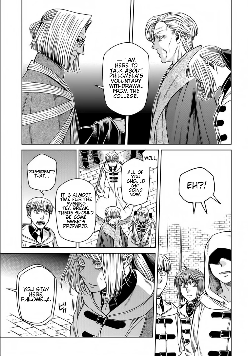 Mahou Tsukai no Yome Chapter 69 page 5 - Chapter 69: A small leak will sink a great ship. IV