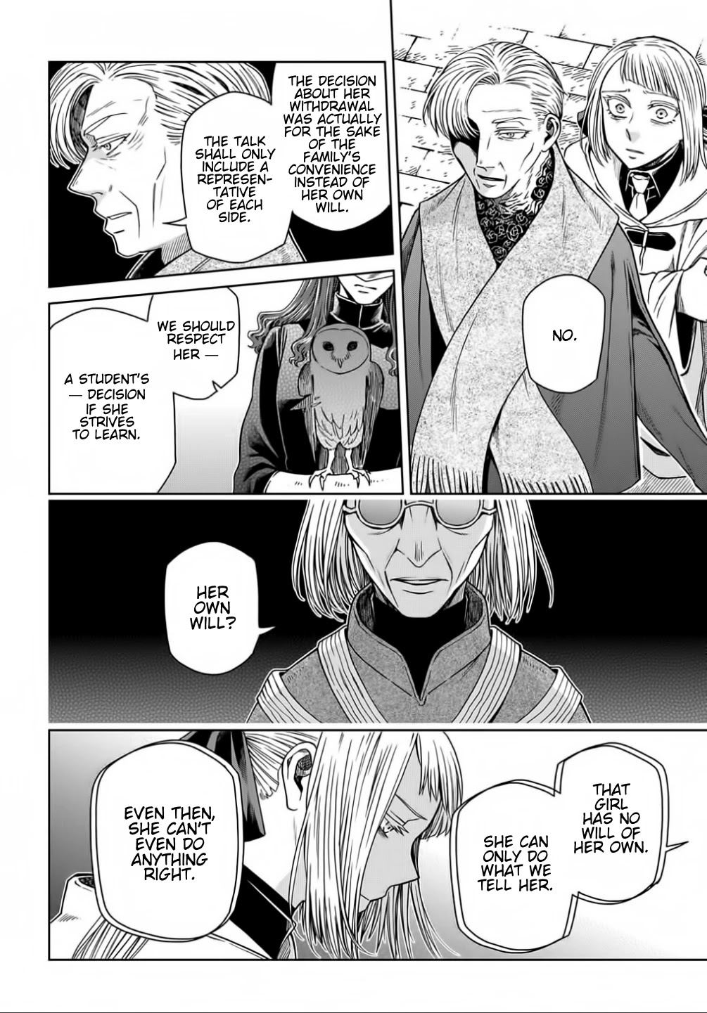 Mahou Tsukai no Yome Chapter 69 page 6 - Chapter 69: A small leak will sink a great ship. IV