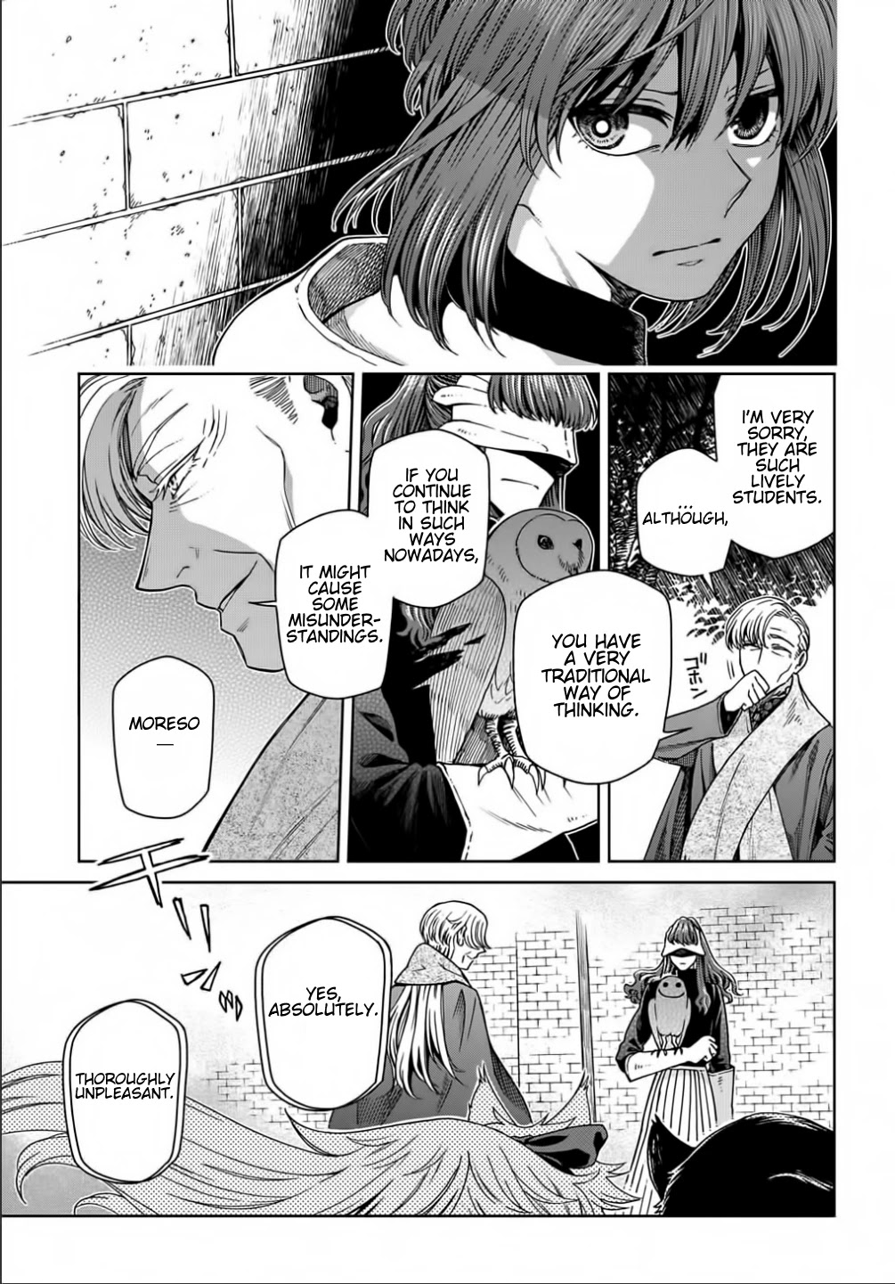 Mahou Tsukai no Yome Chapter 69 page 9 - Chapter 69: A small leak will sink a great ship. IV
