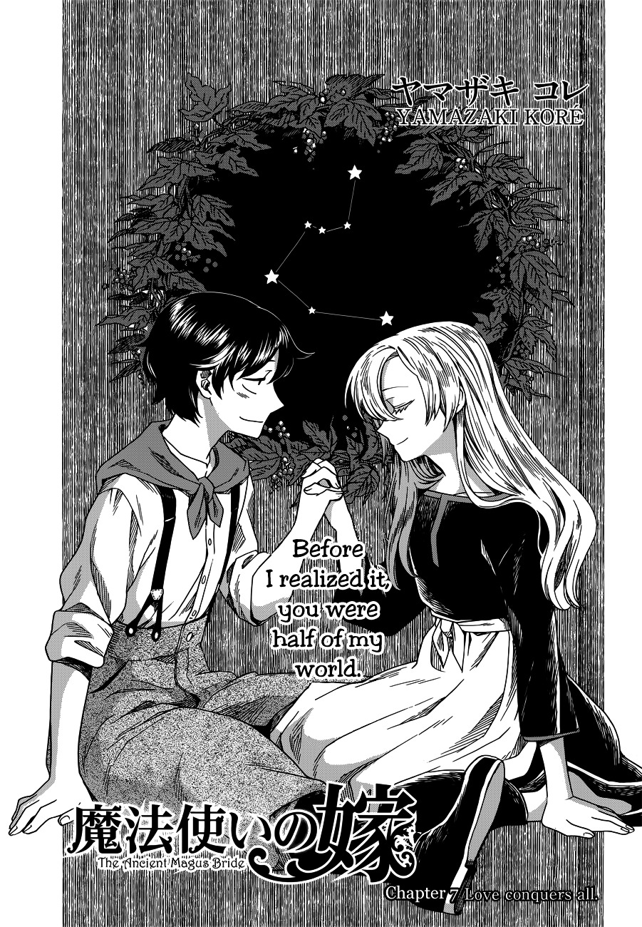 Mahou Tsukai no Yome Chapter 7 page 2 - Chapter 7 : Love Conquers All