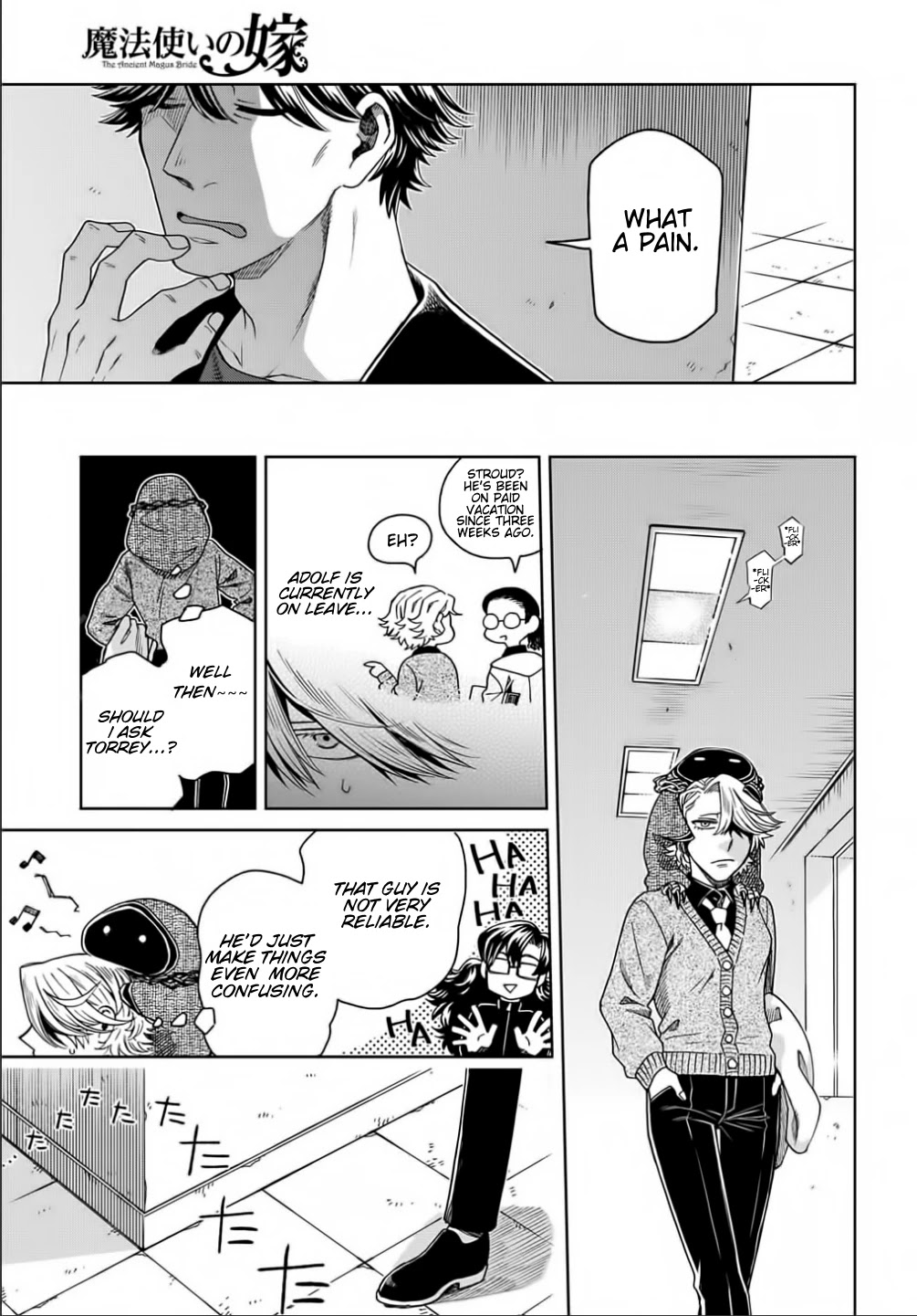 Mahou Tsukai no Yome Chapter 70 page 15 - Chapter 70: A small leak will sink a great ship. V