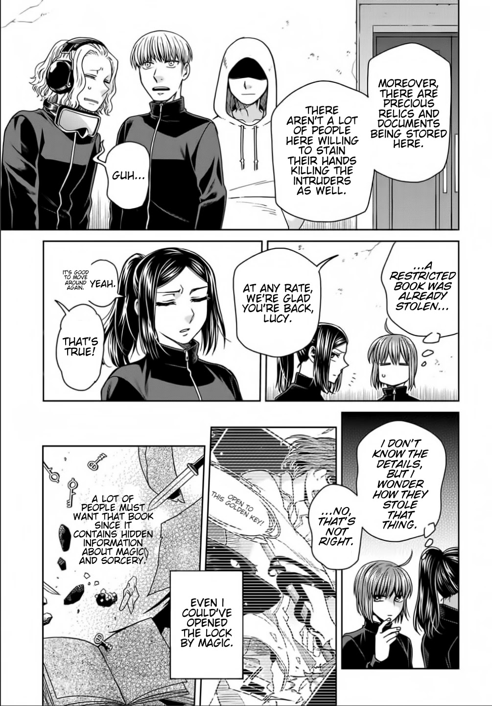 Mahou Tsukai no Yome Chapter 70 page 27 - Chapter 70: A small leak will sink a great ship. V