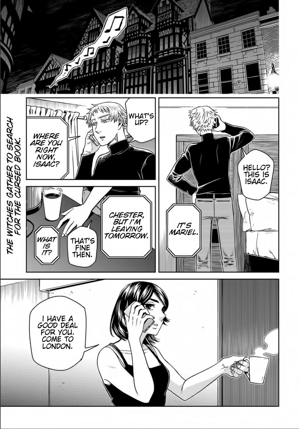 Mahou Tsukai no Yome Chapter 71 page 1 - Chapter 71: Nothing venture, nothing have. I
