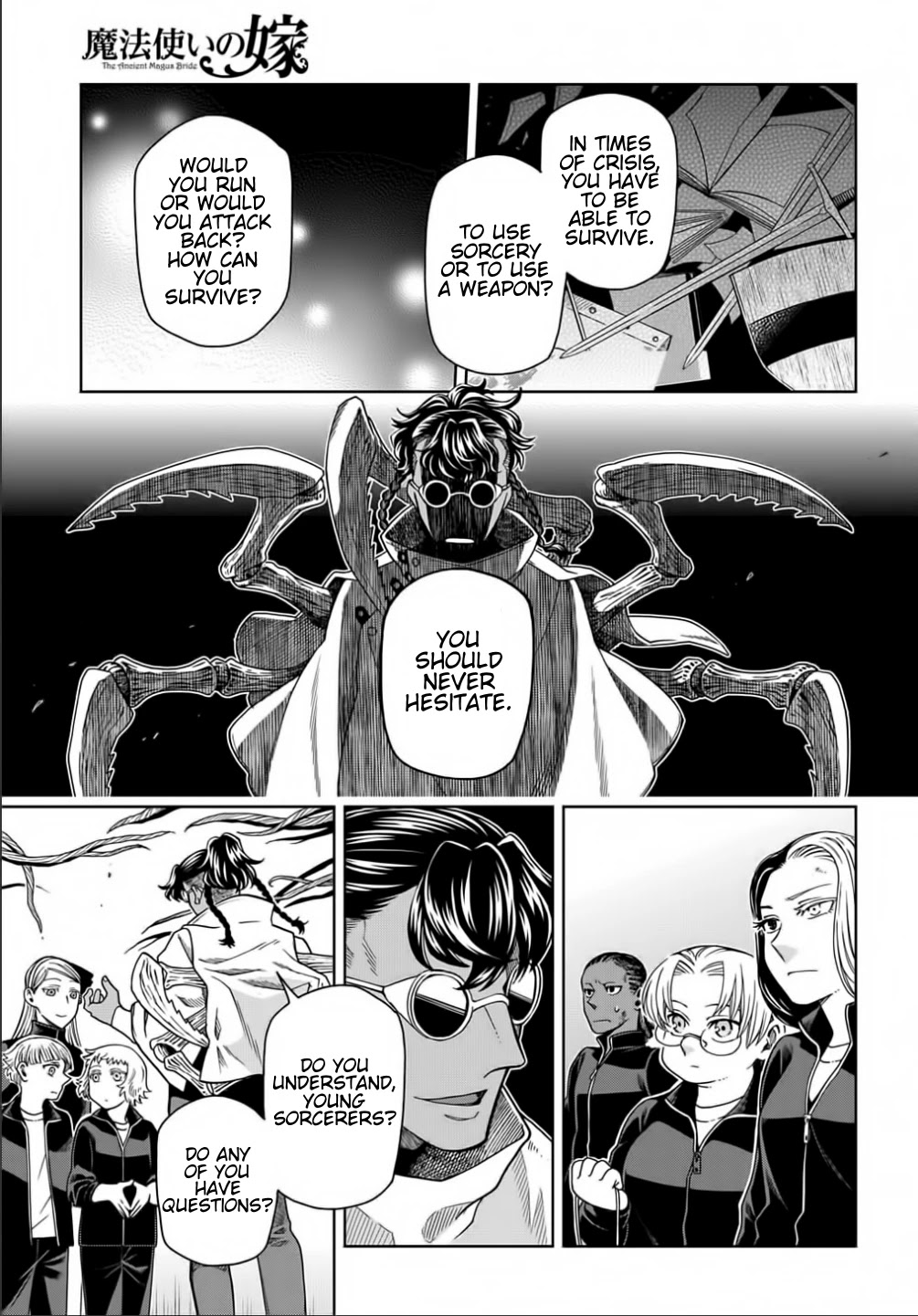 Mahou Tsukai no Yome Chapter 71 page 27 - Chapter 71: Nothing venture, nothing have. I