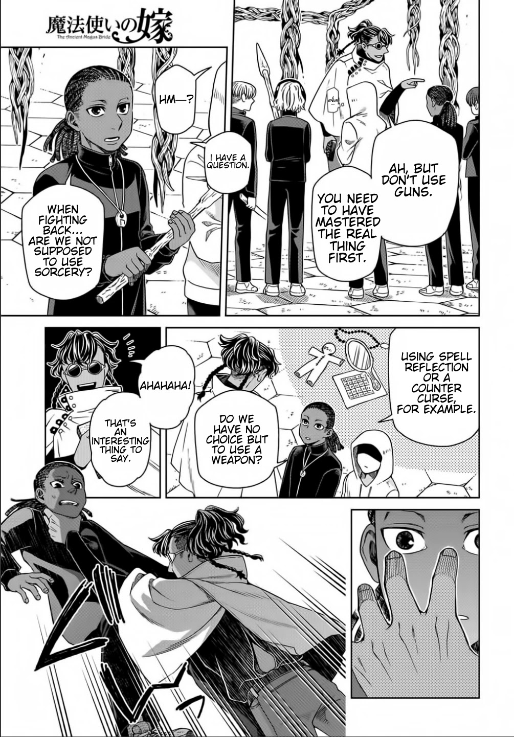 Mahou Tsukai no Yome Chapter 71 page 7 - Chapter 71: Nothing venture, nothing have. I