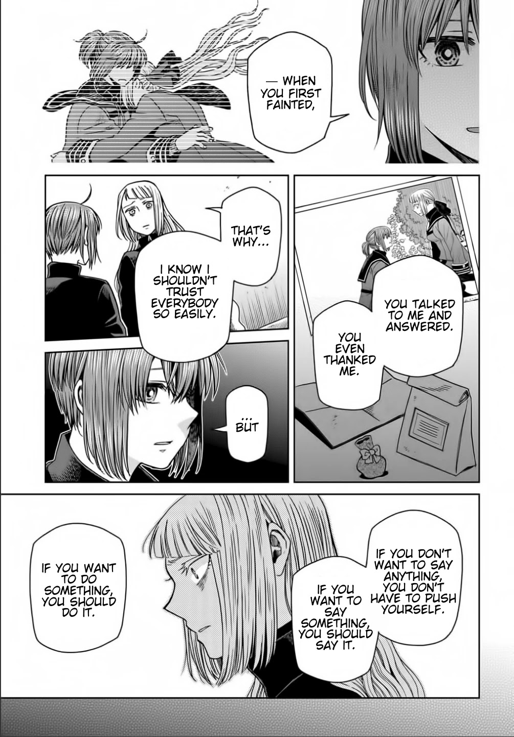 Mahou Tsukai no Yome Chapter 72 page 12 - Chapter 72: Nothing venture, nothing have II