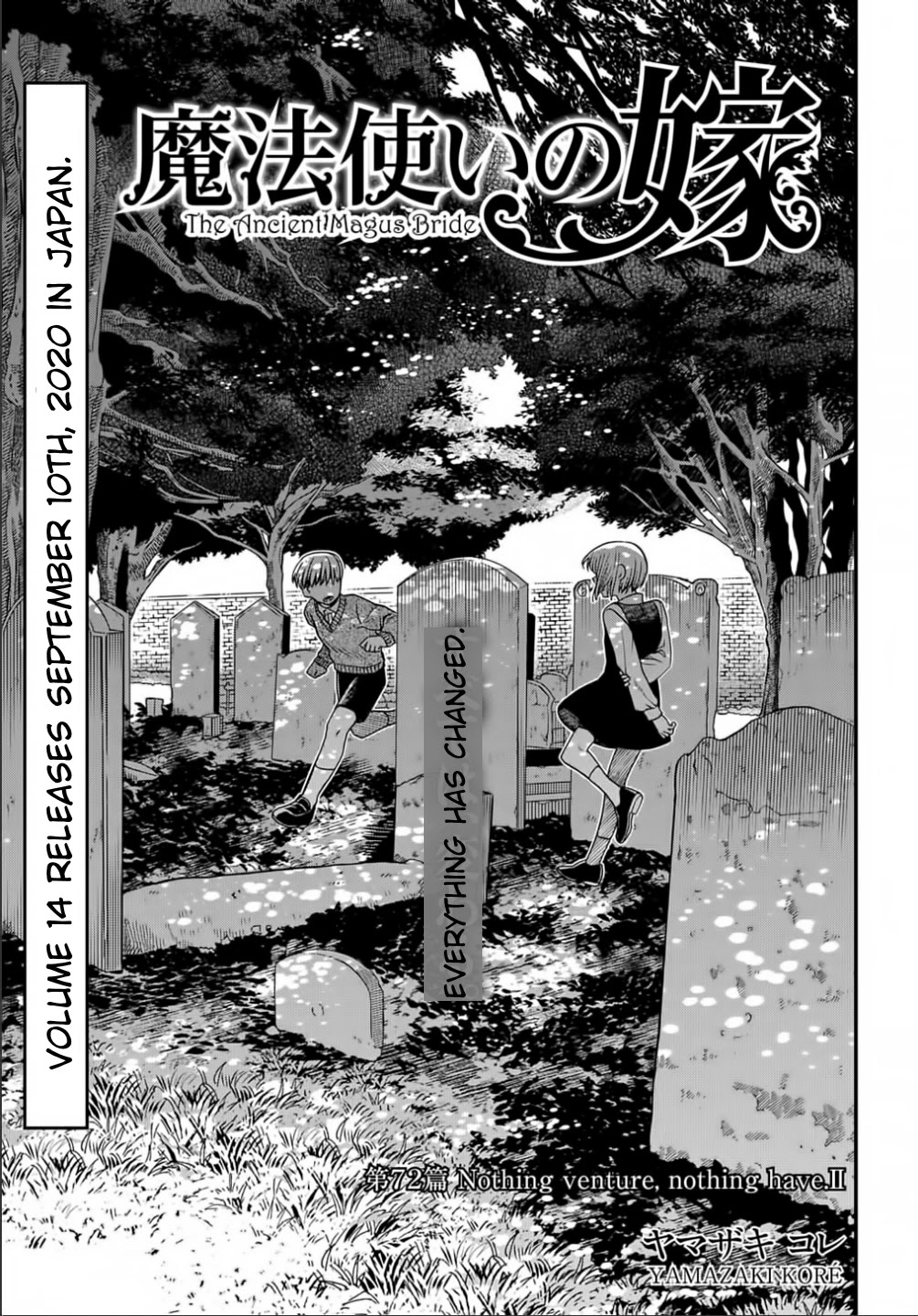Mahou Tsukai no Yome Chapter 72 page 2 - Chapter 72: Nothing venture, nothing have II
