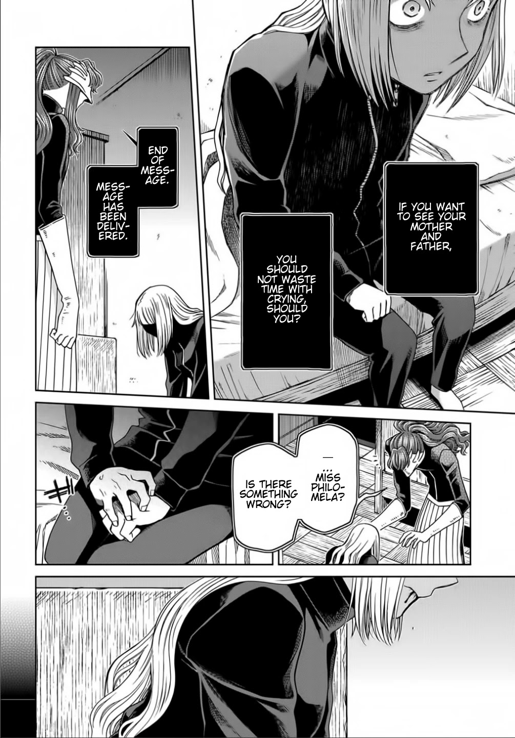 Mahou Tsukai no Yome Chapter 72 page 25 - Chapter 72: Nothing venture, nothing have II