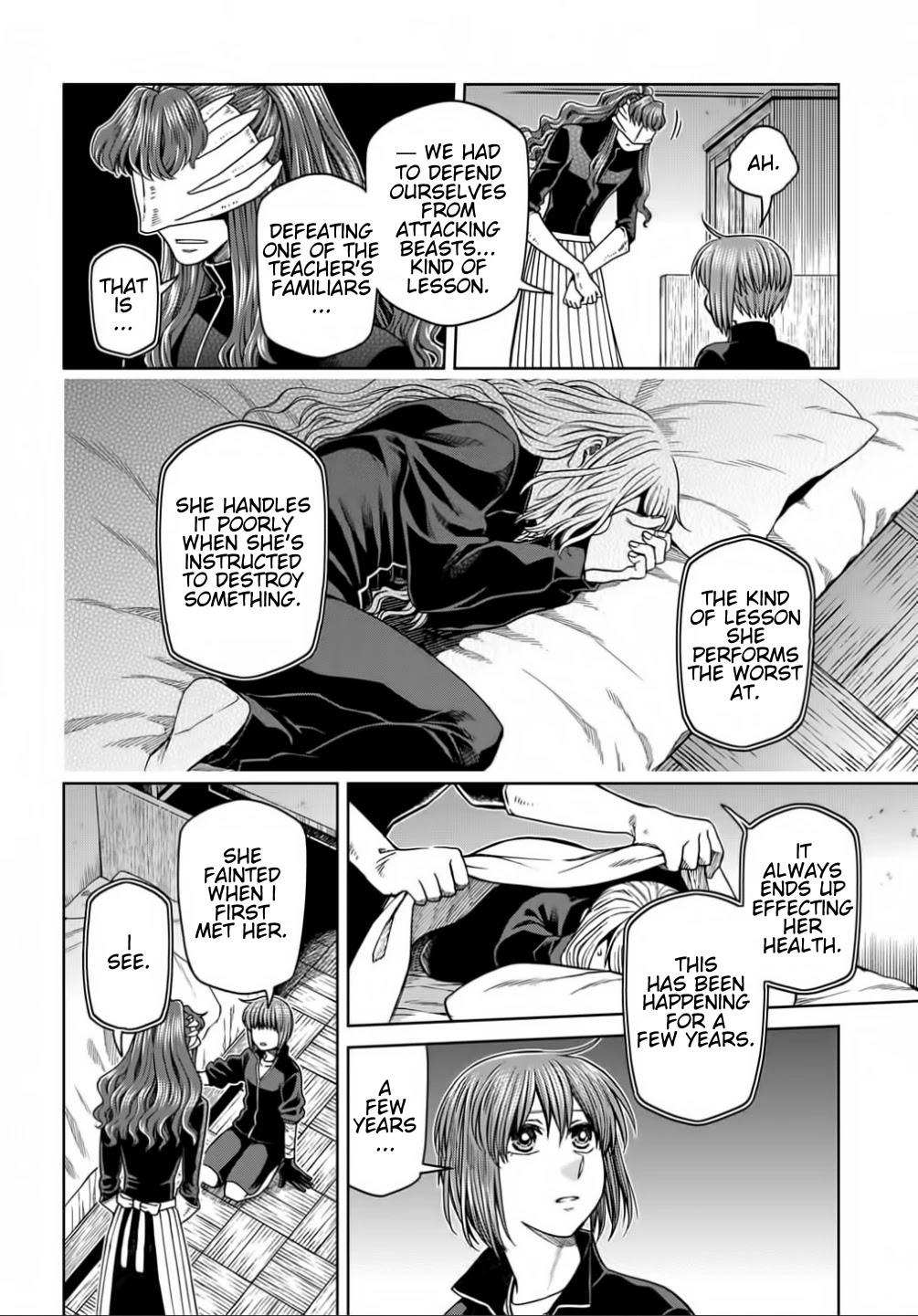 Mahou Tsukai no Yome Chapter 72 page 9 - Chapter 72: Nothing venture, nothing have II