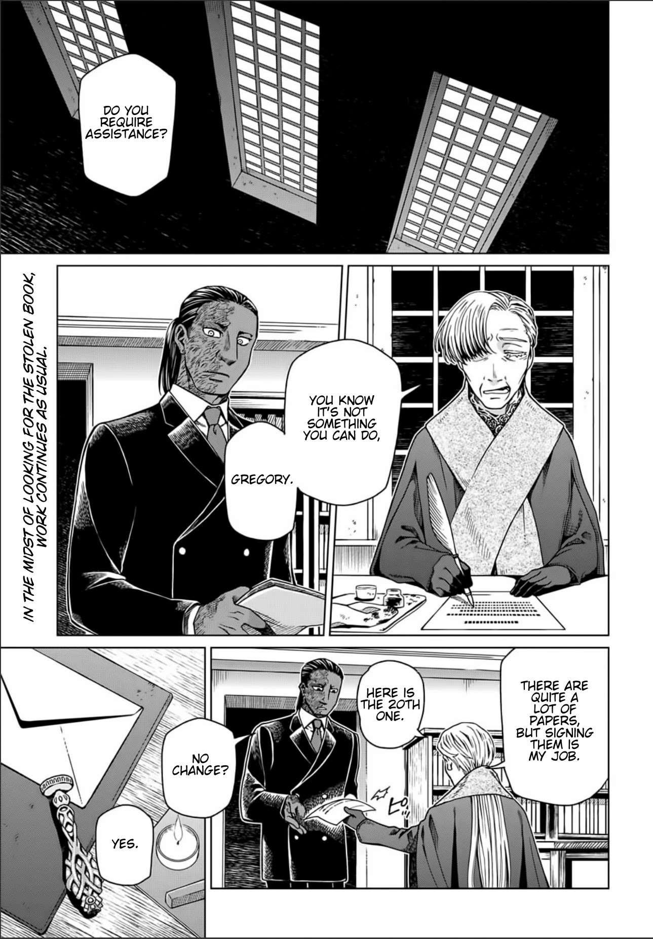Mahou Tsukai no Yome Chapter 73 page 1 - Chapter 73: Nothing venture, nothing have. III