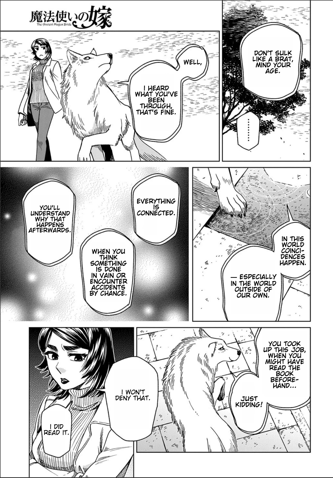 Mahou Tsukai no Yome Chapter 73 page 13 - Chapter 73: Nothing venture, nothing have. III