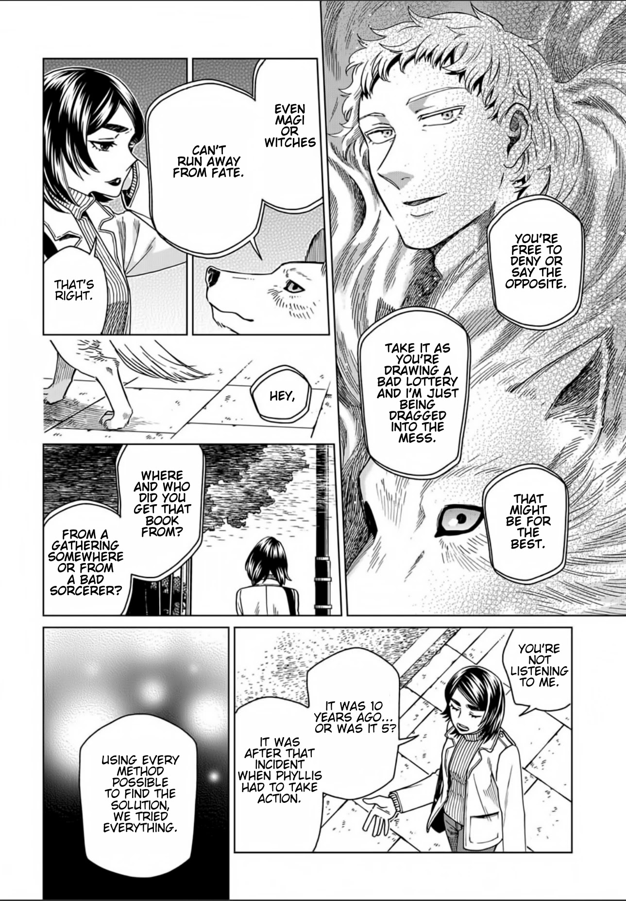 Mahou Tsukai no Yome Chapter 73 page 14 - Chapter 73: Nothing venture, nothing have. III