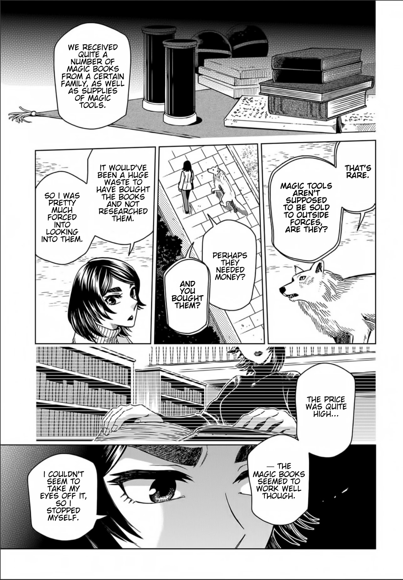 Mahou Tsukai no Yome Chapter 73 page 15 - Chapter 73: Nothing venture, nothing have. III